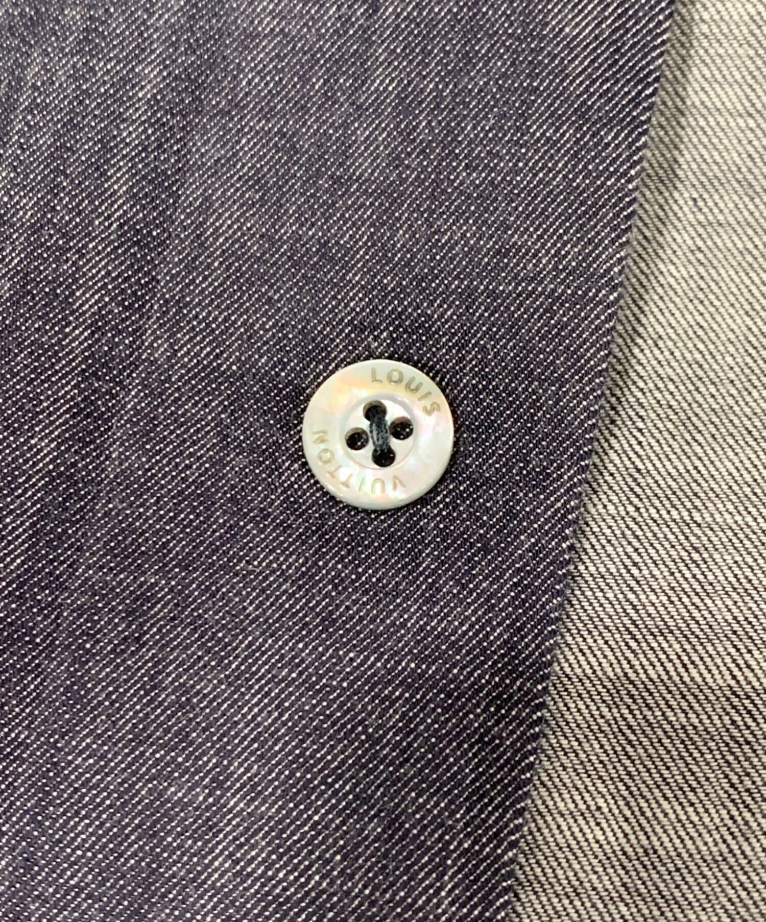 中古・古着通販】LOUIS VUITTON (ルイ ヴィトン) シャツ ネイビー