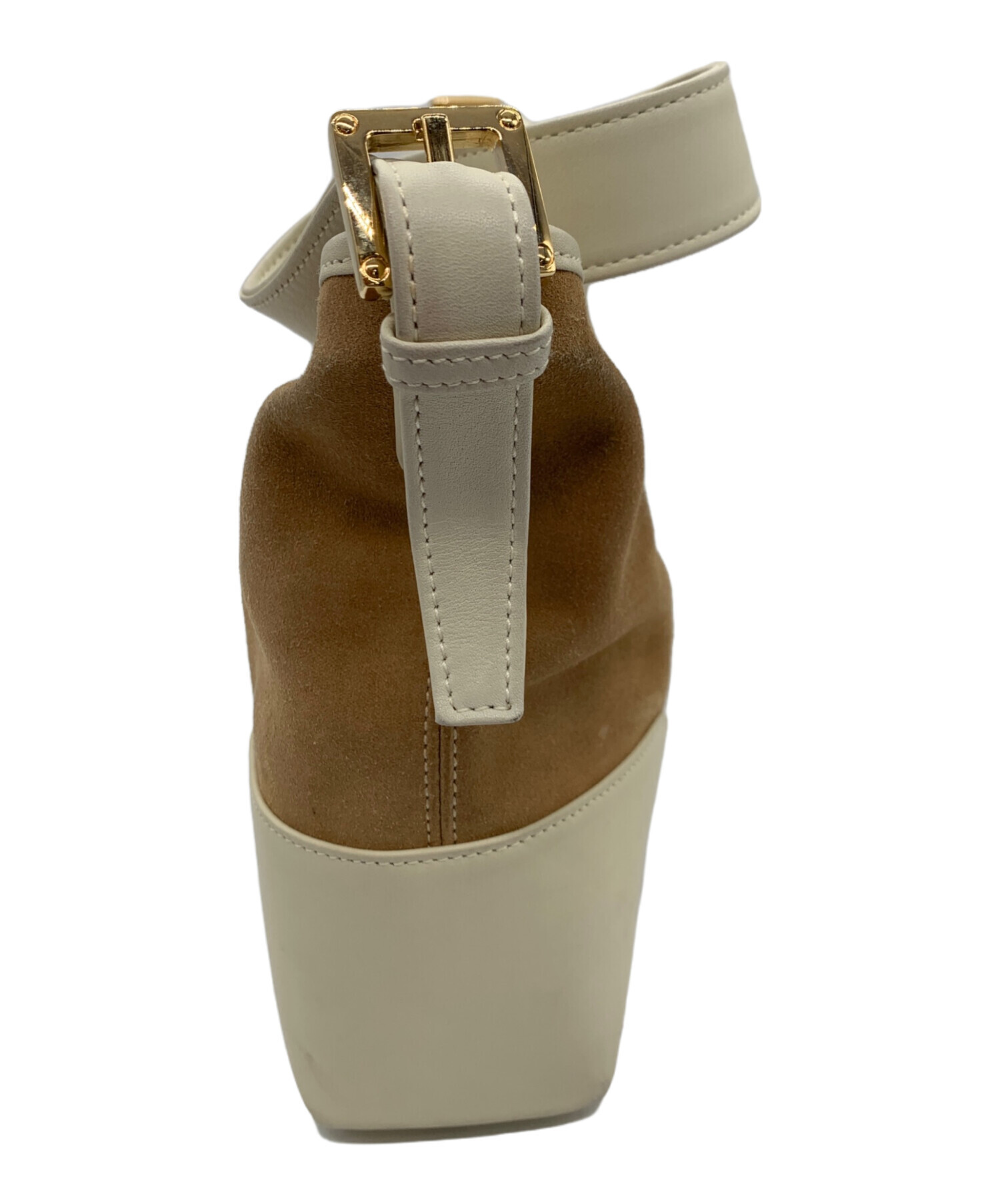 中古・古着通販】LOEWE (ロエベ) ワンショルダーバッグ ベージュ 