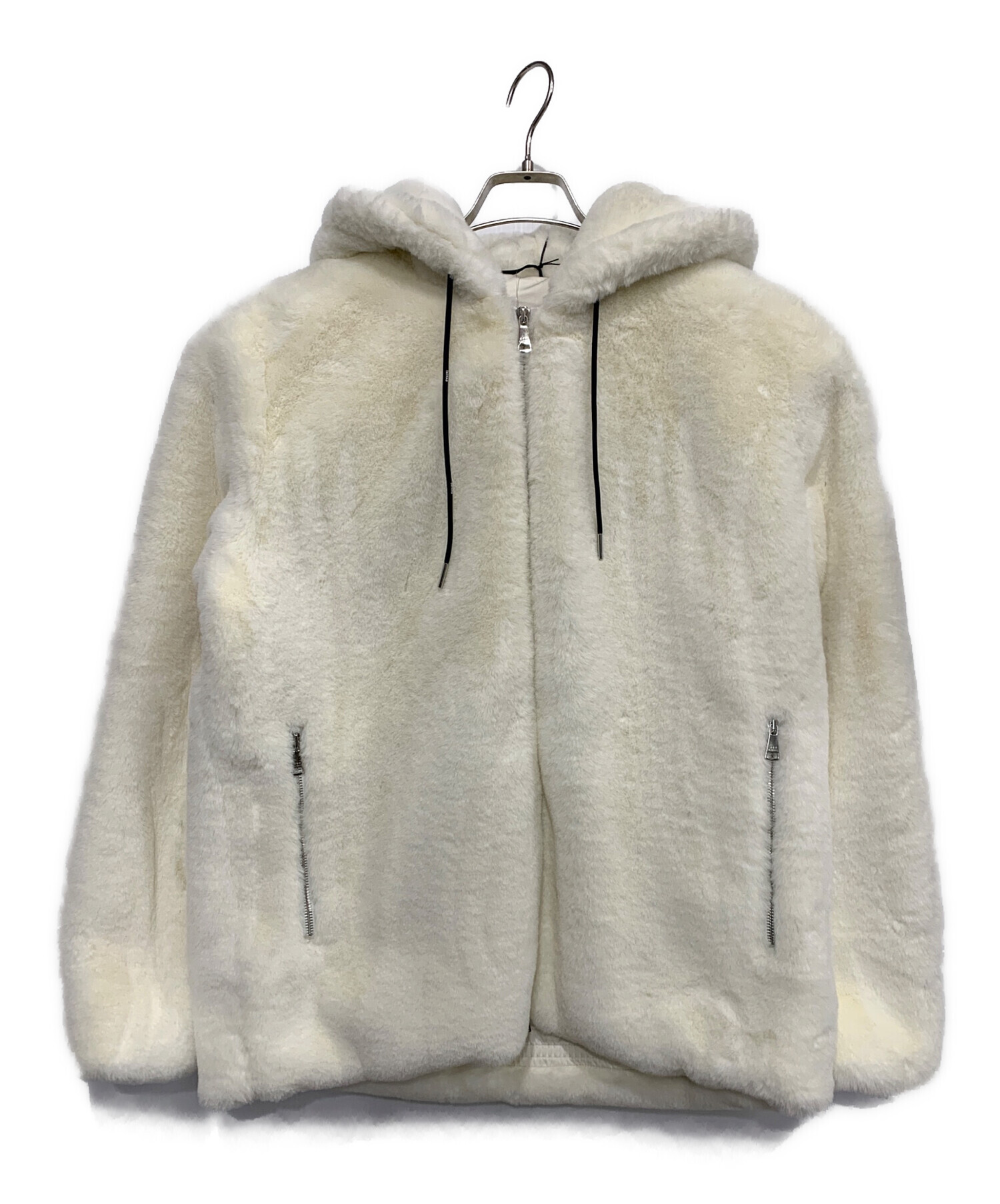 中古・古着通販】TATRAS (タトラス) フードボアブルゾン ベージュ