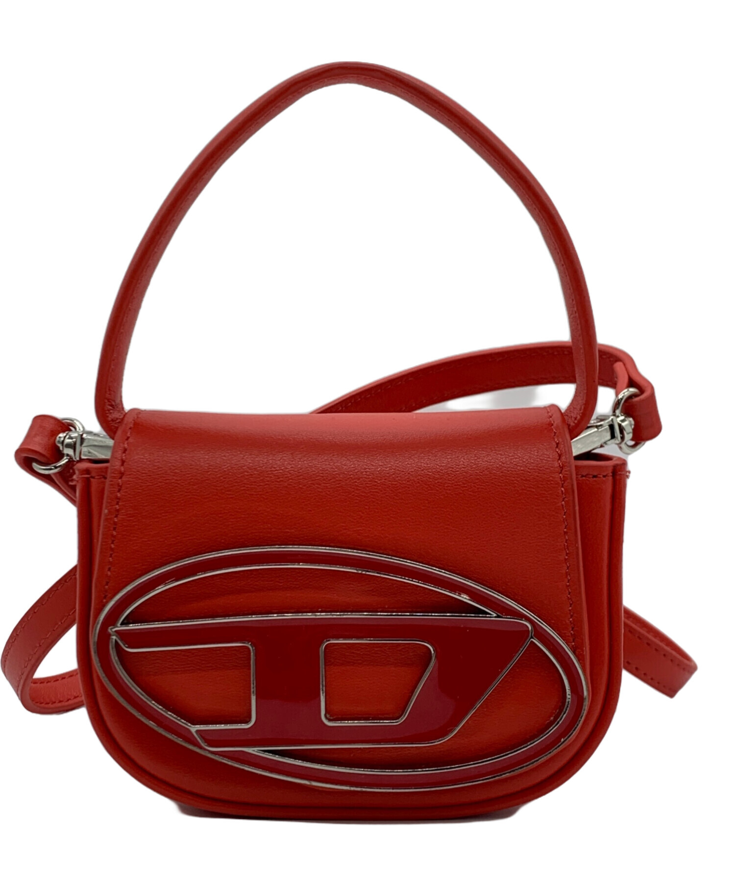 中古・古着通販】DIESEL (ディーゼル) ショルダーバッグ レッド