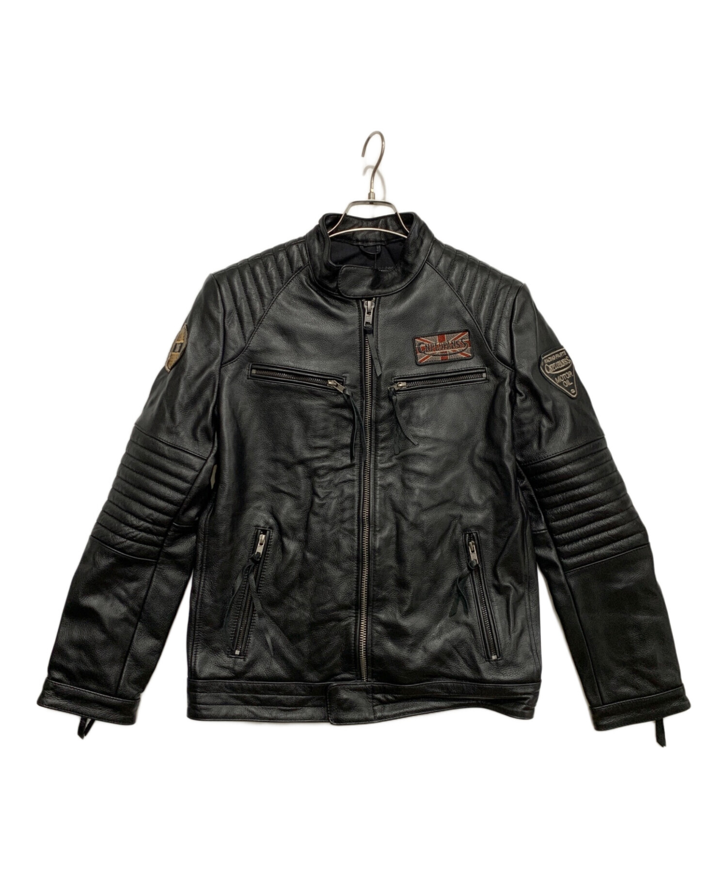 中古・古着通販】CNPLOPANSS (CNPLOPANSS) レザーライダースジャケット