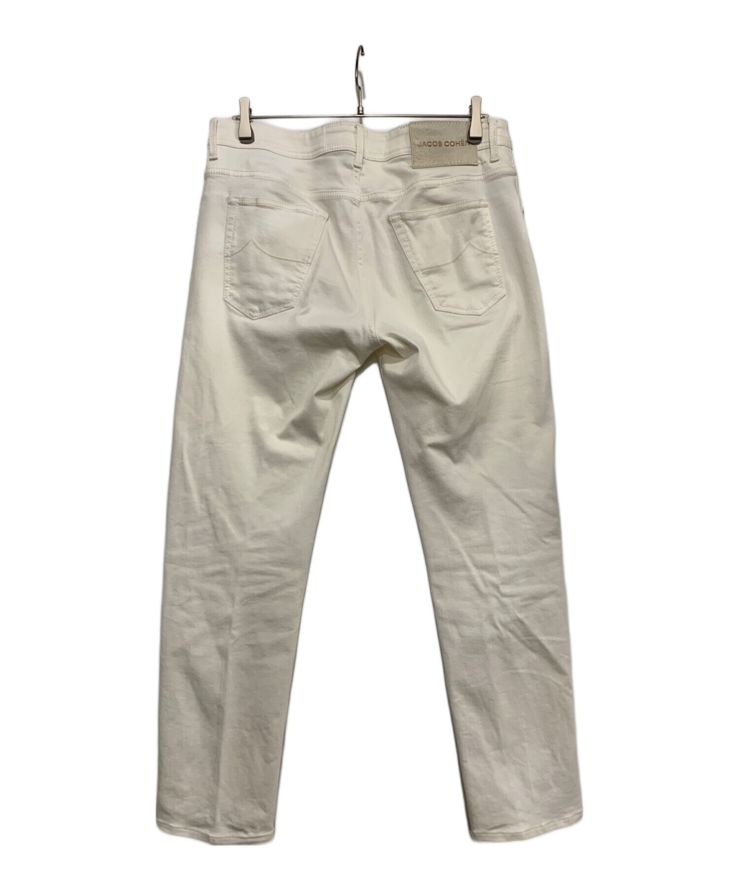 中古・古着通販】JACOB COHEN (ヤコブコーエン) デニムパンツ ホワイト