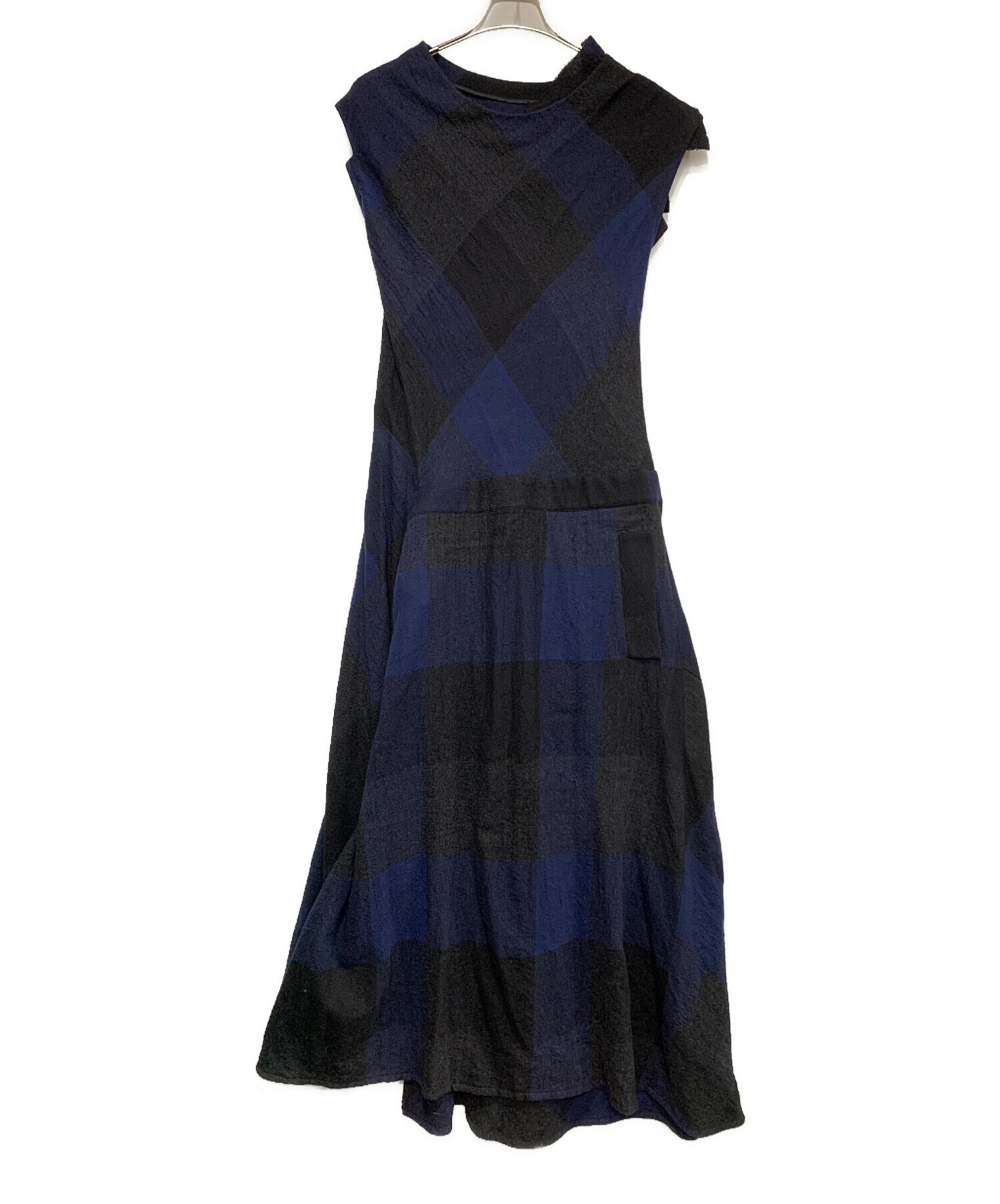 中古・古着通販】YOHJI YAMAMOTO (ヨウジヤマモト) 半袖ワンピース