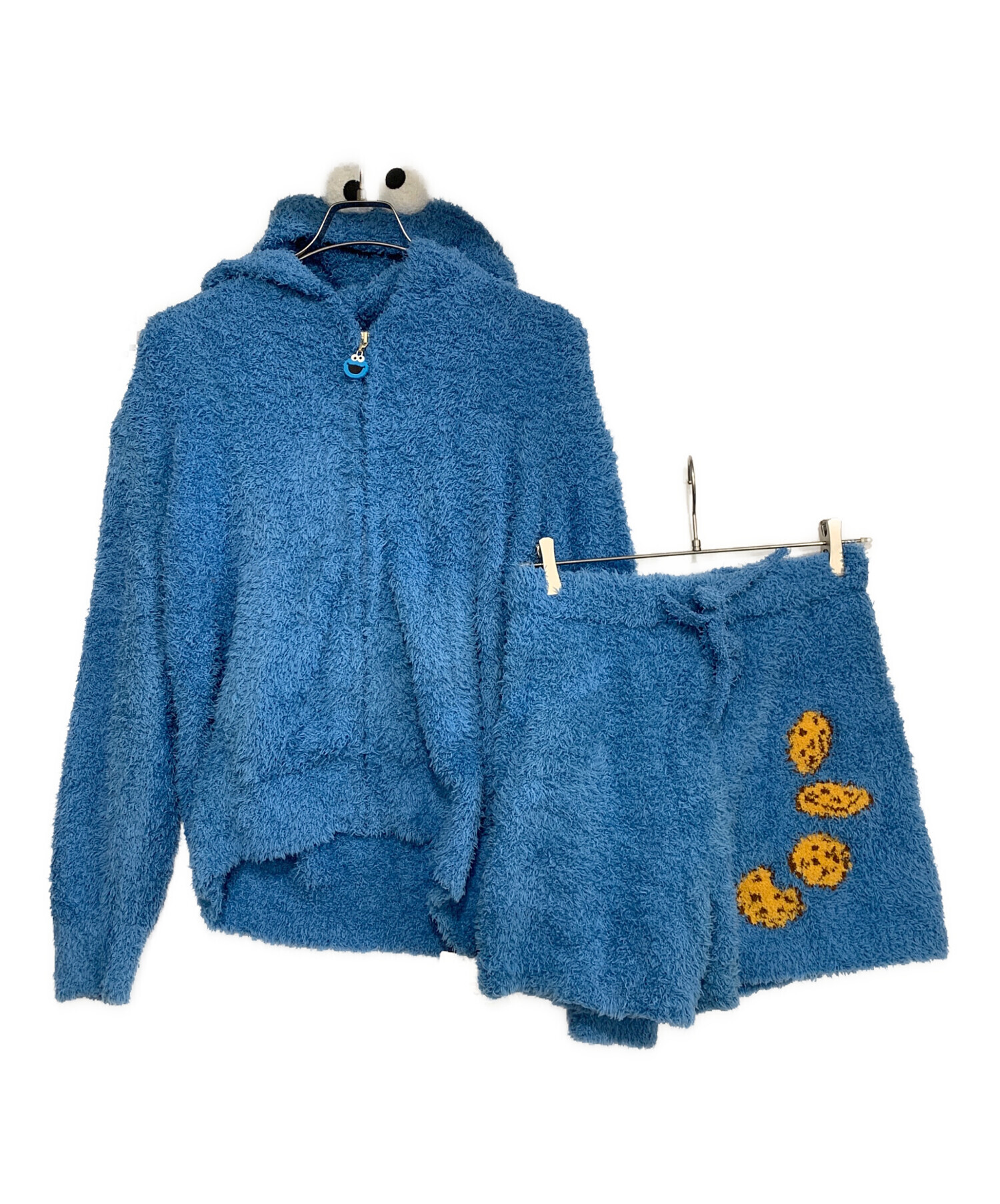 【未使用品】GELATO PIQUEクッキーモンスター パーカ&ショートパンツ 中古・古着通販】gelato pique (ジェラートピケ) クッキー