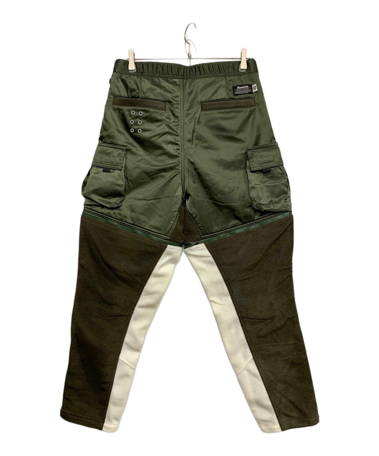 ラッセルノカーキパンツ 中古・古着通販】RUSSELUNO (ラッセルノ) カスタムコンビパンツ