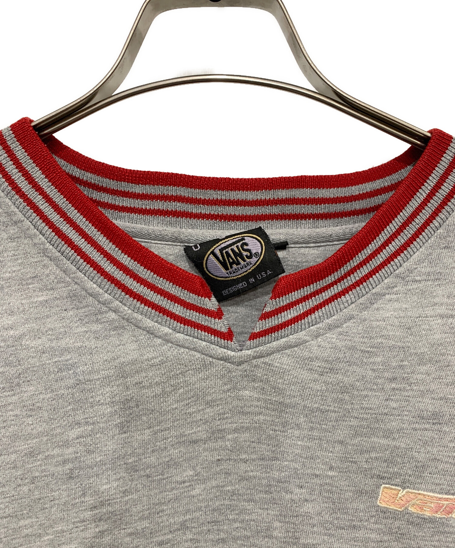 中古・古着通販】VANS (バンズ) スウェット ライトグレー サイズ:I 