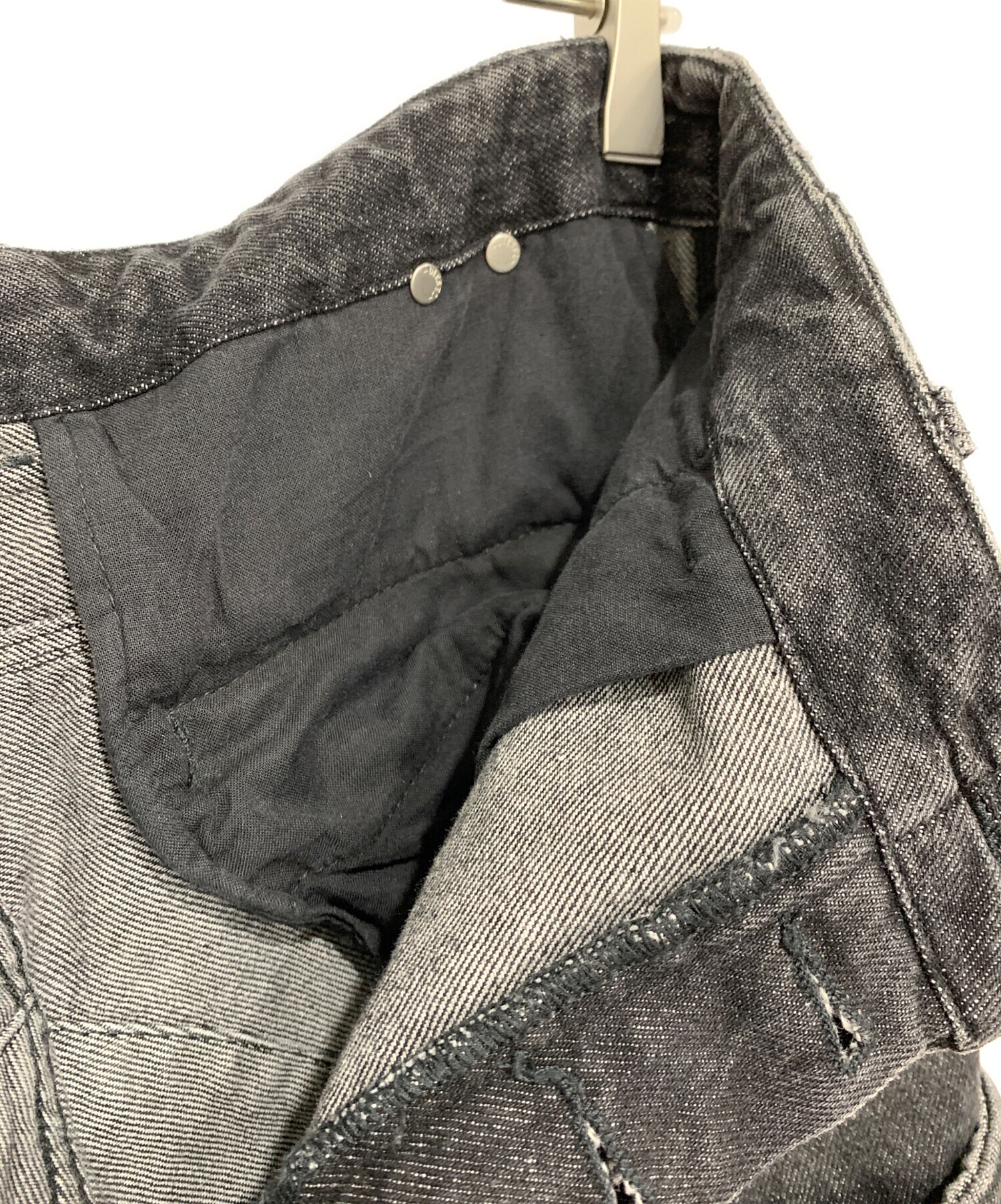 中古・古着通販】DIESEL (ディーゼル) ウォッシュドデニムカーゴパンツ  