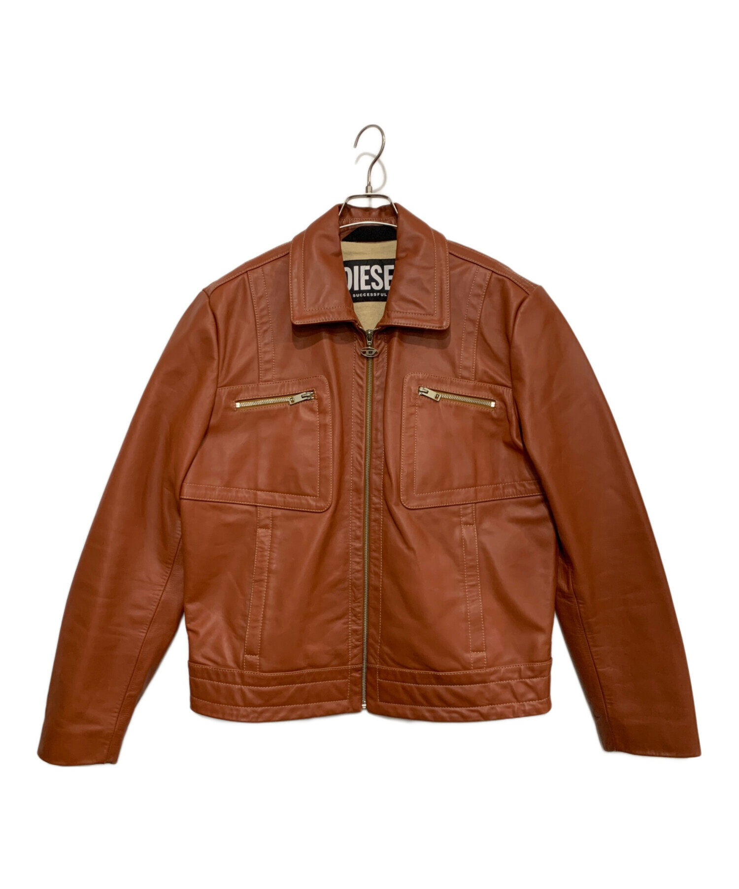 中古・古着通販】DIESEL (ディーゼル) カウハイドレザージャケット