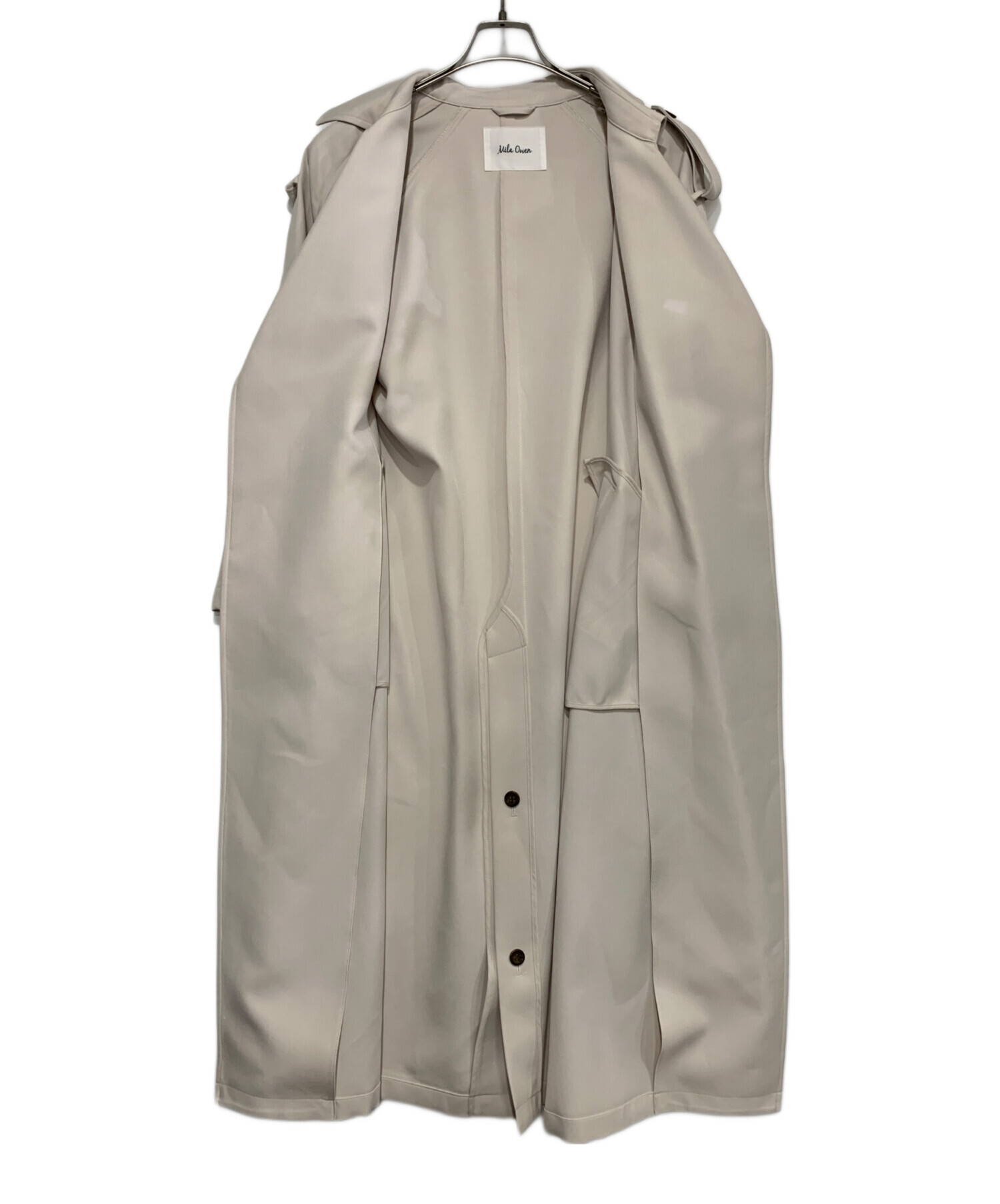 中古・古着通販】Mila Owen (ミラオーウェン) トレンチコート ベージュ