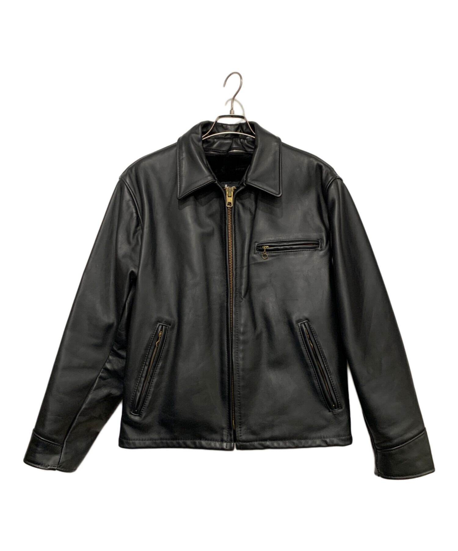 Schott ショット size42 レザージャケット A-2 ライナー付き 中古 