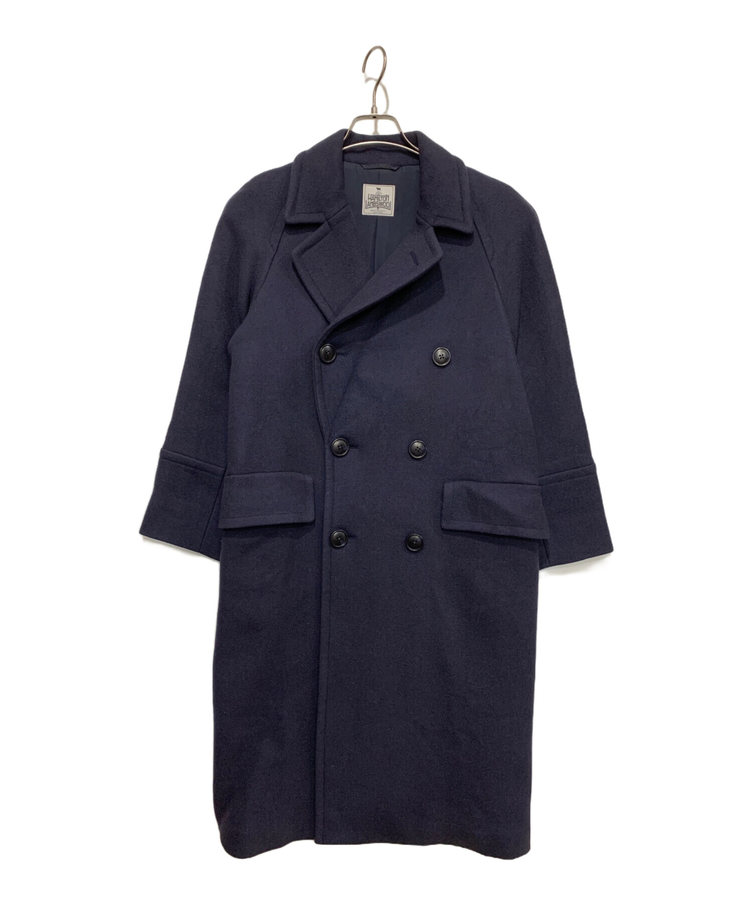 BY HAMILTON WOOL MIX ロングPコート B&Y ユナイテッドアローズ 