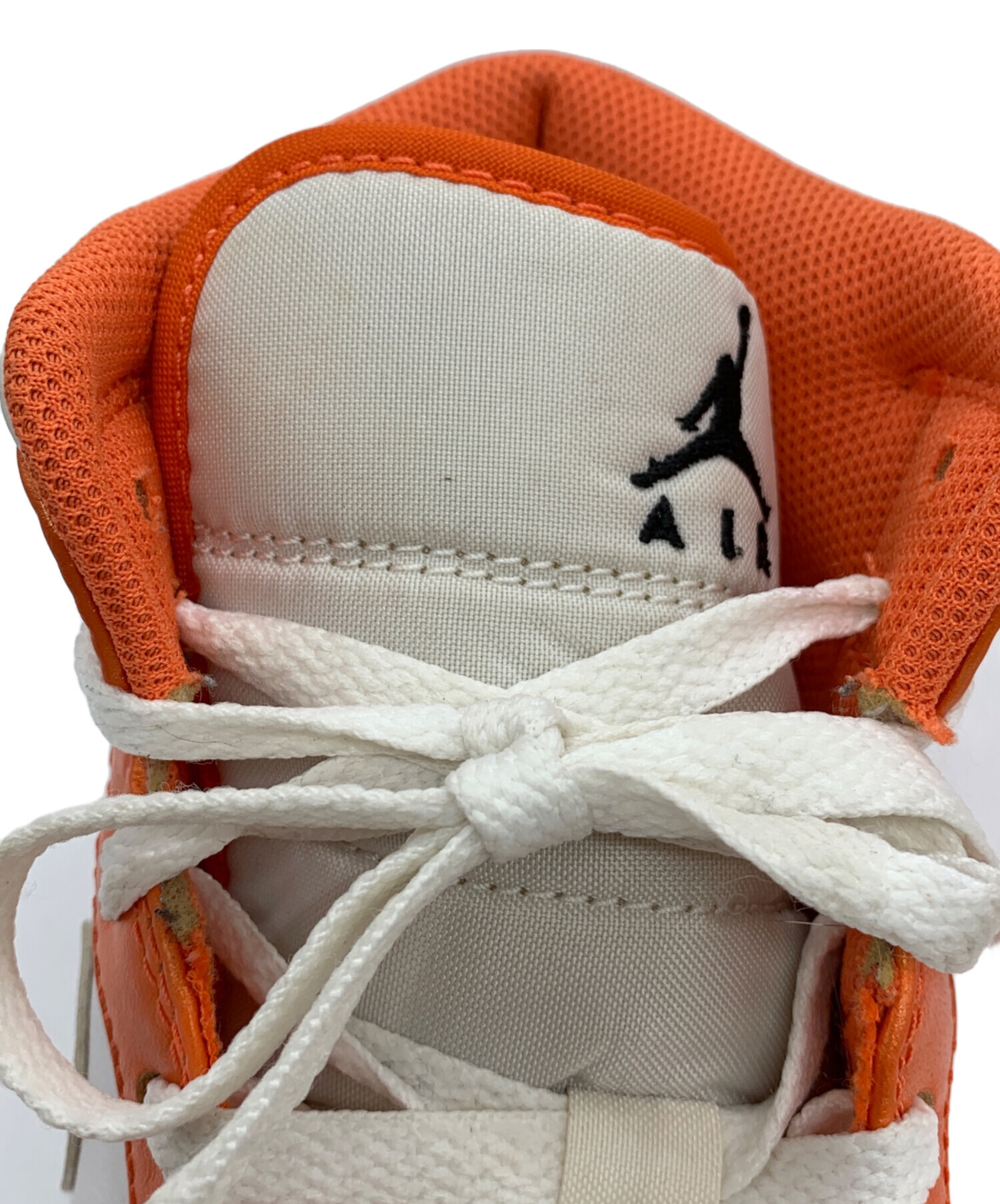 中古・古着通販】NIKE (ナイキ) ハイカットスニーカー オレンジ