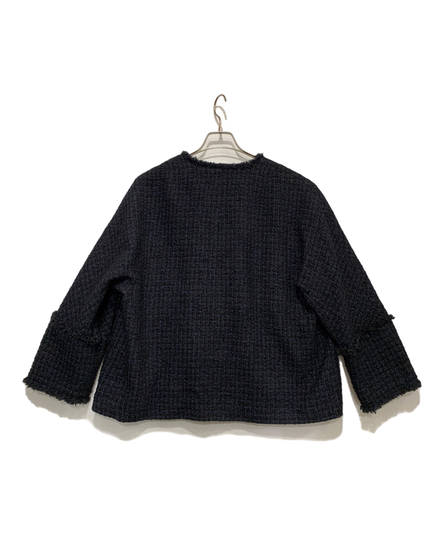 中古・古着通販】IENA (イエナ) ツイードジャケット ネイビー サイズ