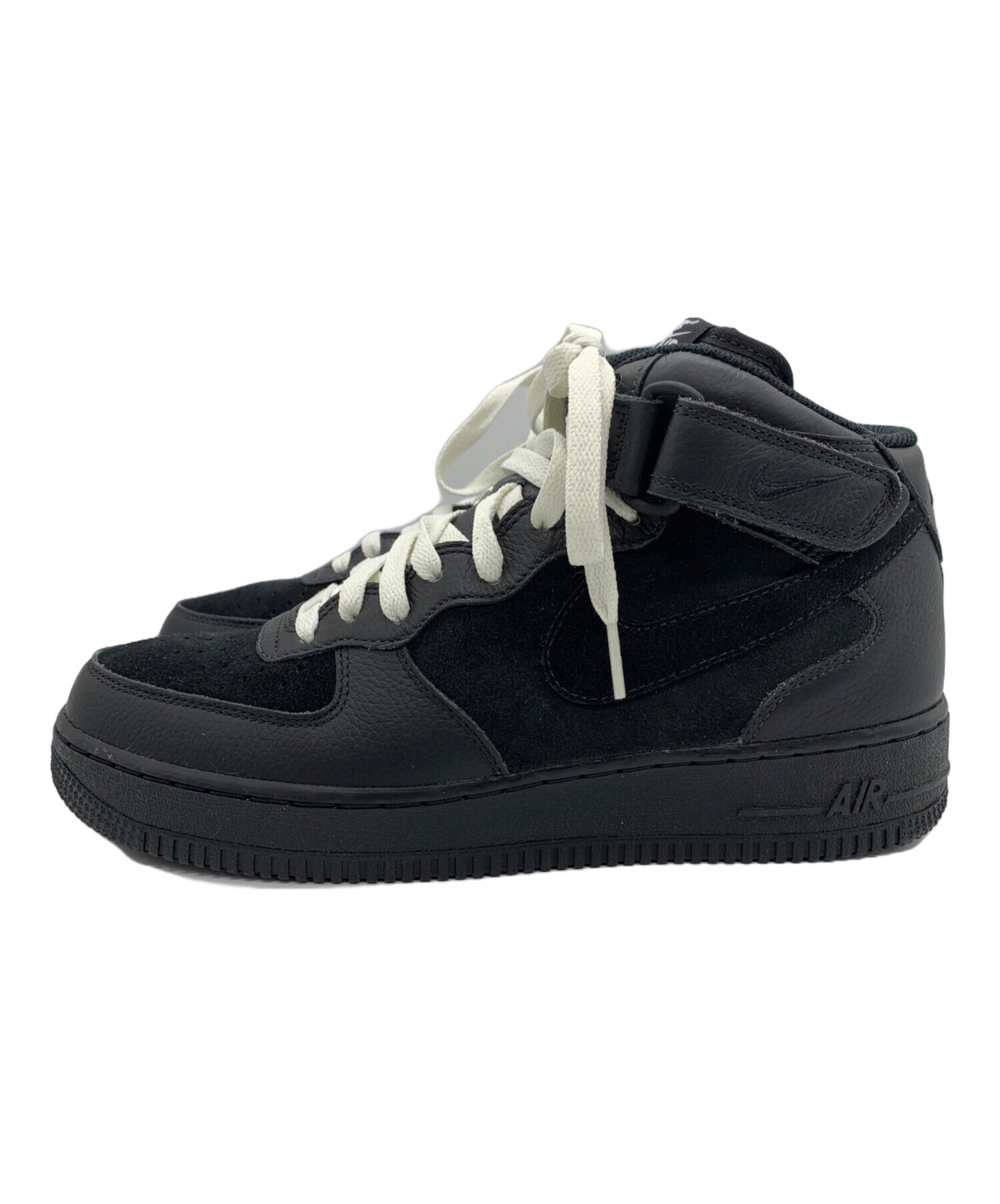 中古・古着通販】NIKE (ナイキ) ハイカットスニーカー ブラック サイズ 