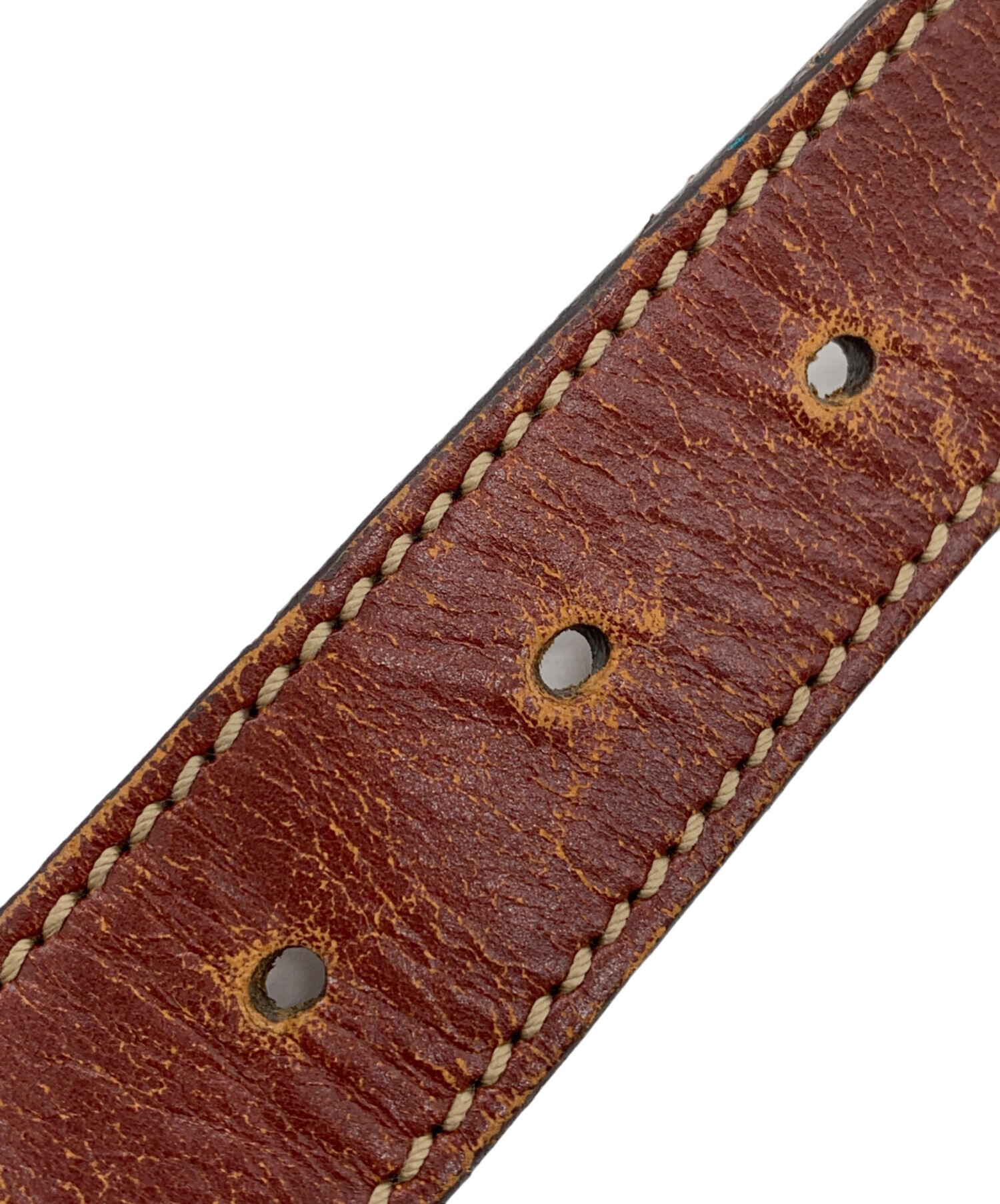 中古・古着通販】GUCCI (グッチ) レザーベルト ブラウン｜ブランド