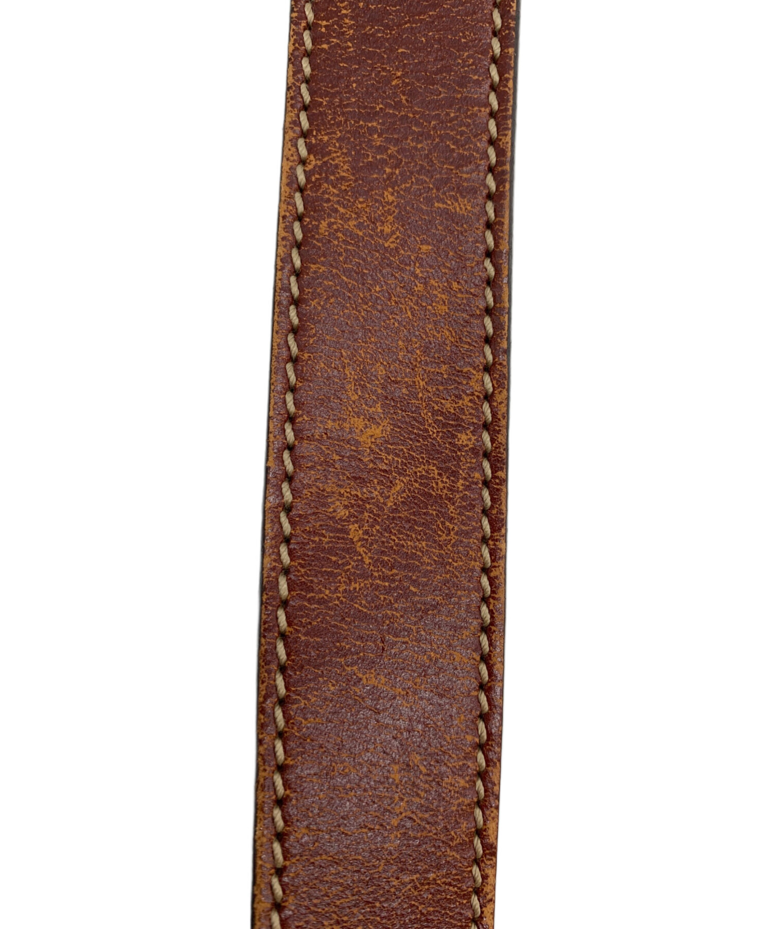 中古・古着通販】GUCCI (グッチ) レザーベルト ブラウン｜ブランド