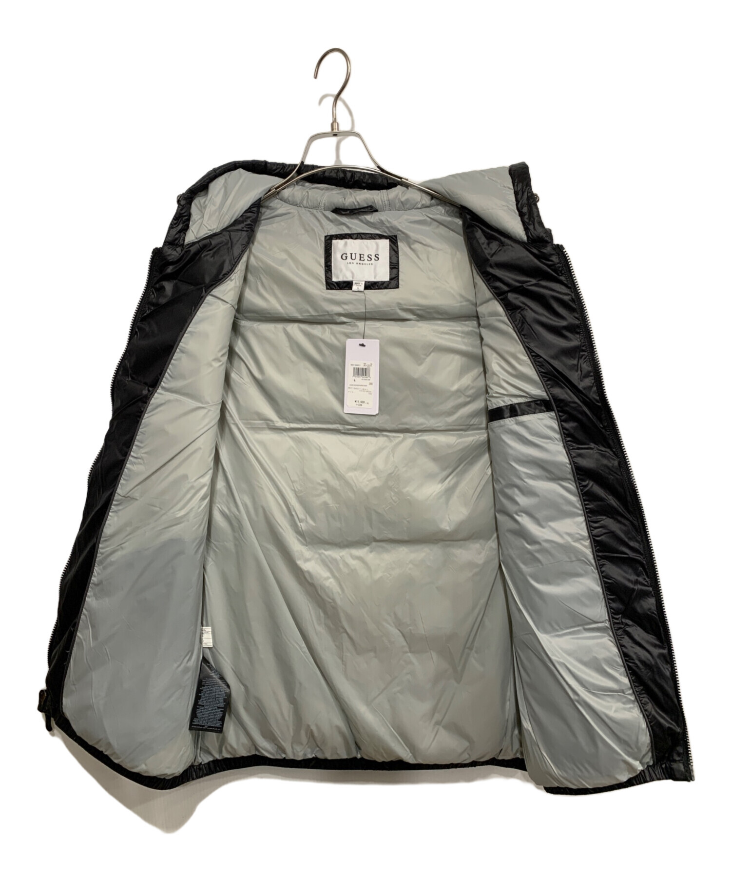 GUESS｜GUESS GUESS ブラック ダウンベスト Mサイズ ダウンベスト (U)UNI Down Vest | Rakuten Fashion(楽天