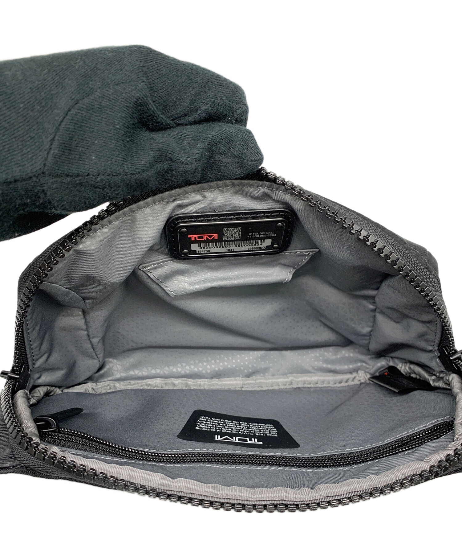 中古・古着通販】TUMI (トゥミ) クロスオーバースリング ブラック