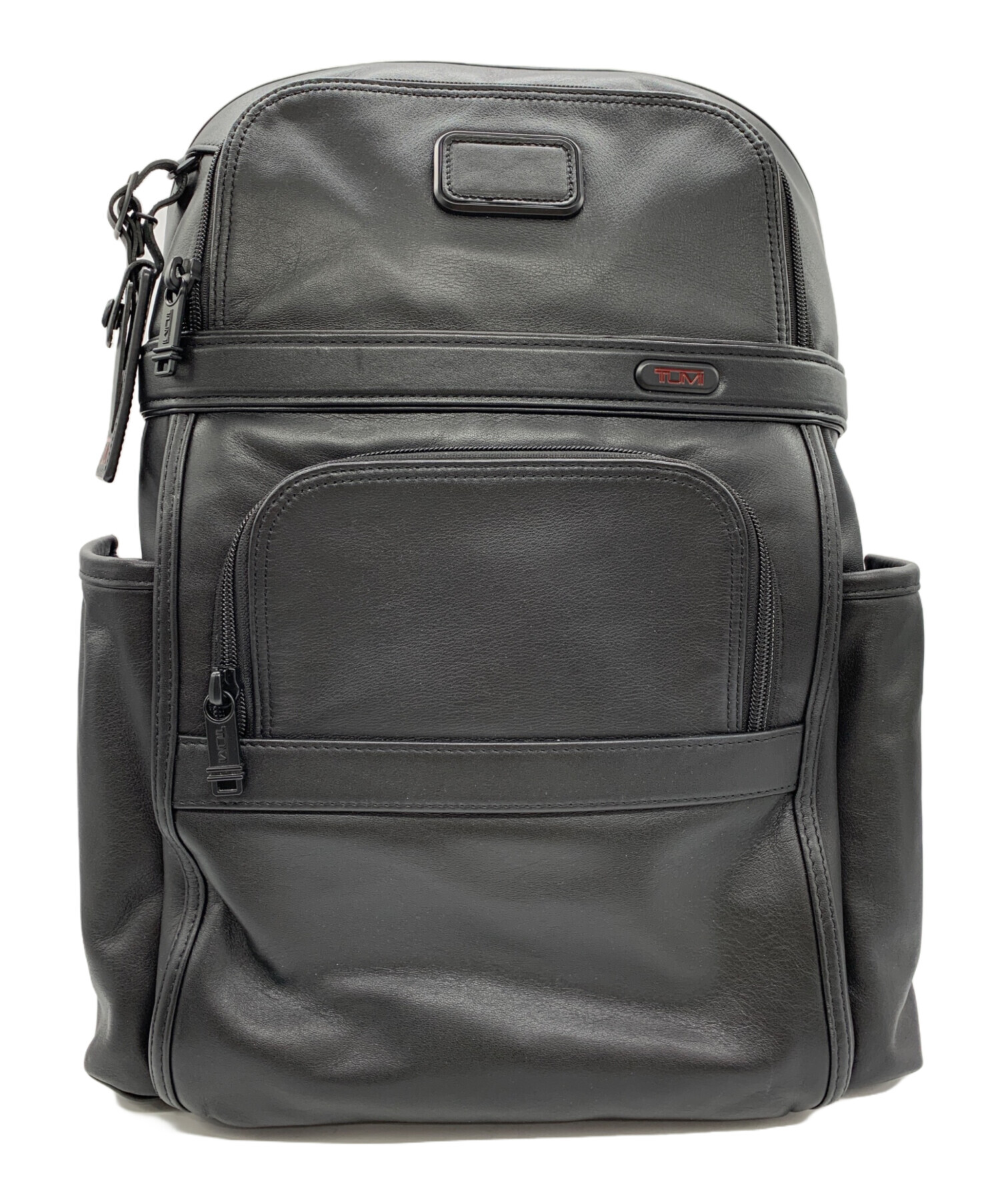 tumi リュック　バックパック　ジャンク 中古・古着通販】TUMI (トゥミ) レザーバックパック ブラック