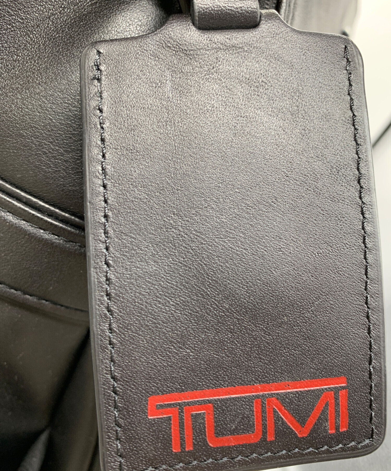 中古・古着通販】TUMI (トゥミ) レザーバックパック ブラック