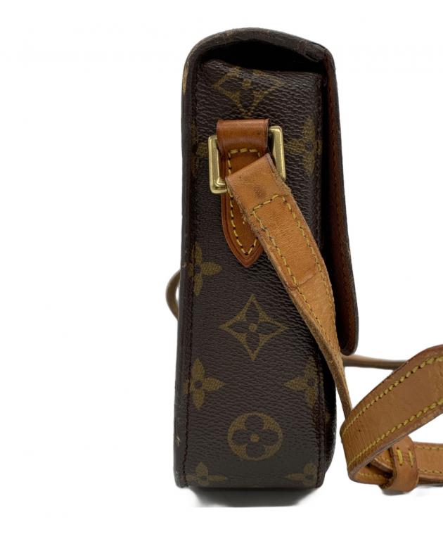 Louis Vuitton ショルダーバッグ ダークブラウン 中古・古着通販】LOUIS VUITTON (ルイ ヴィトン) ショルダーバッグ