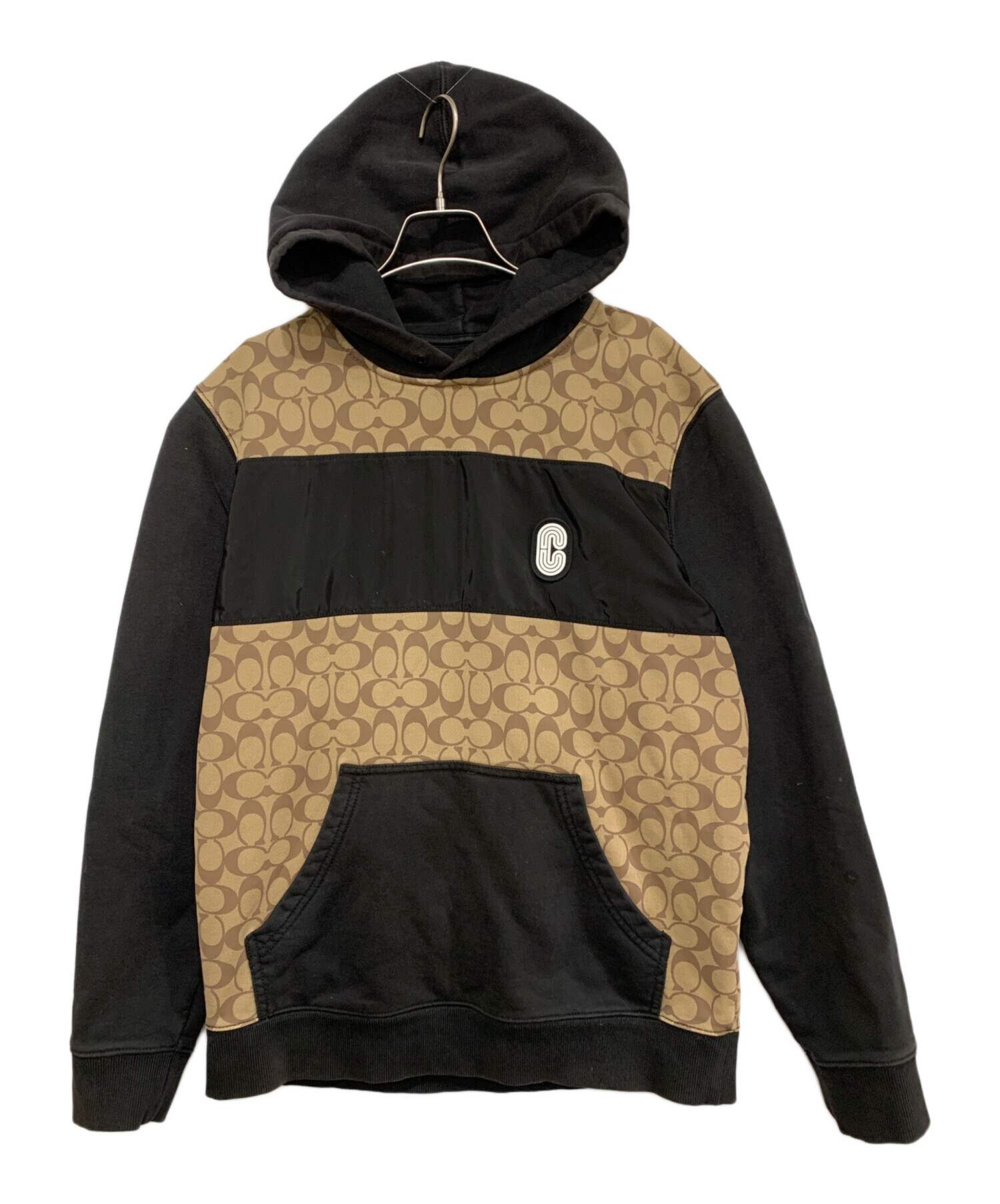 中古・古着通販】COACH (コーチ) プルオーバーパーカー ブラウン