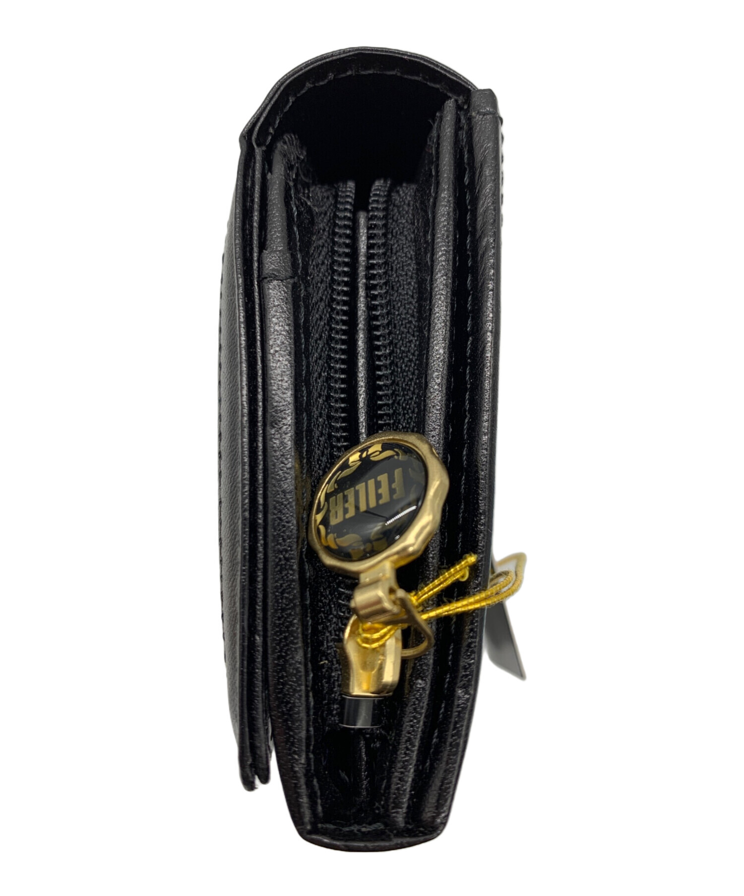 未使用 FEILER フェイラー 財布 ブラック 中古・古着通販】FEILER (フェイラー) 長財布 ブラック｜ブランド