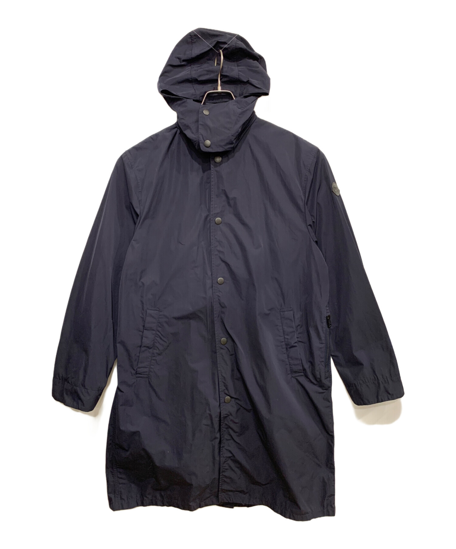 中古・古着通販】MONCLER (モンクレール) ナイロンコート ブラック
