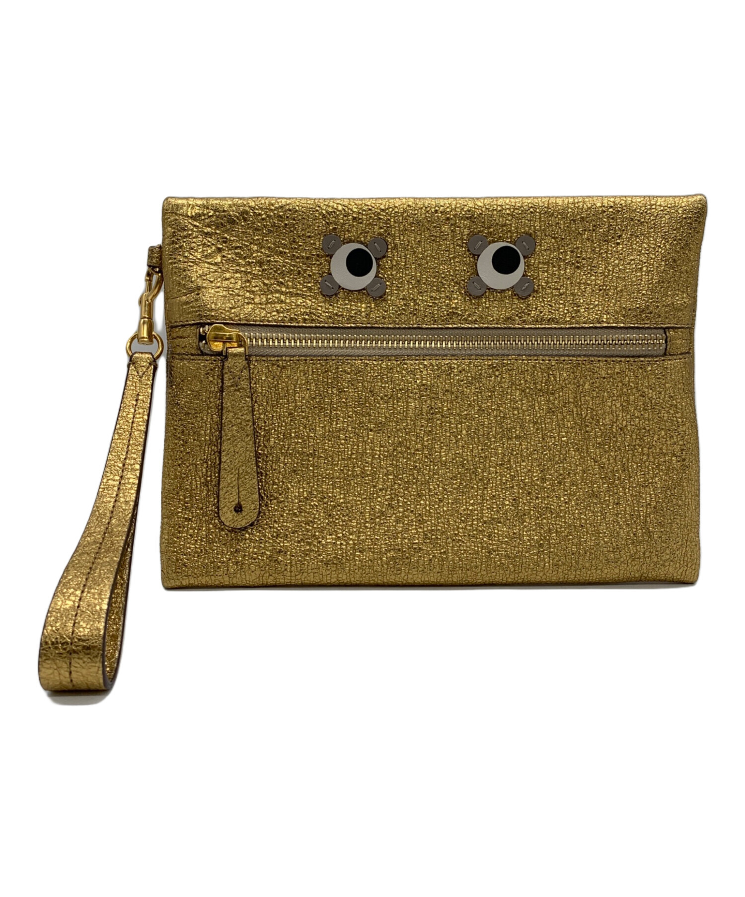 ANYA HINDMARCH アニヤ　ハインドマーチ ポーチ レディース 【古着】【中古】 中古・古着通販】ANYA HINDMARCH (アニヤ・ハインドマーチ) ハンド