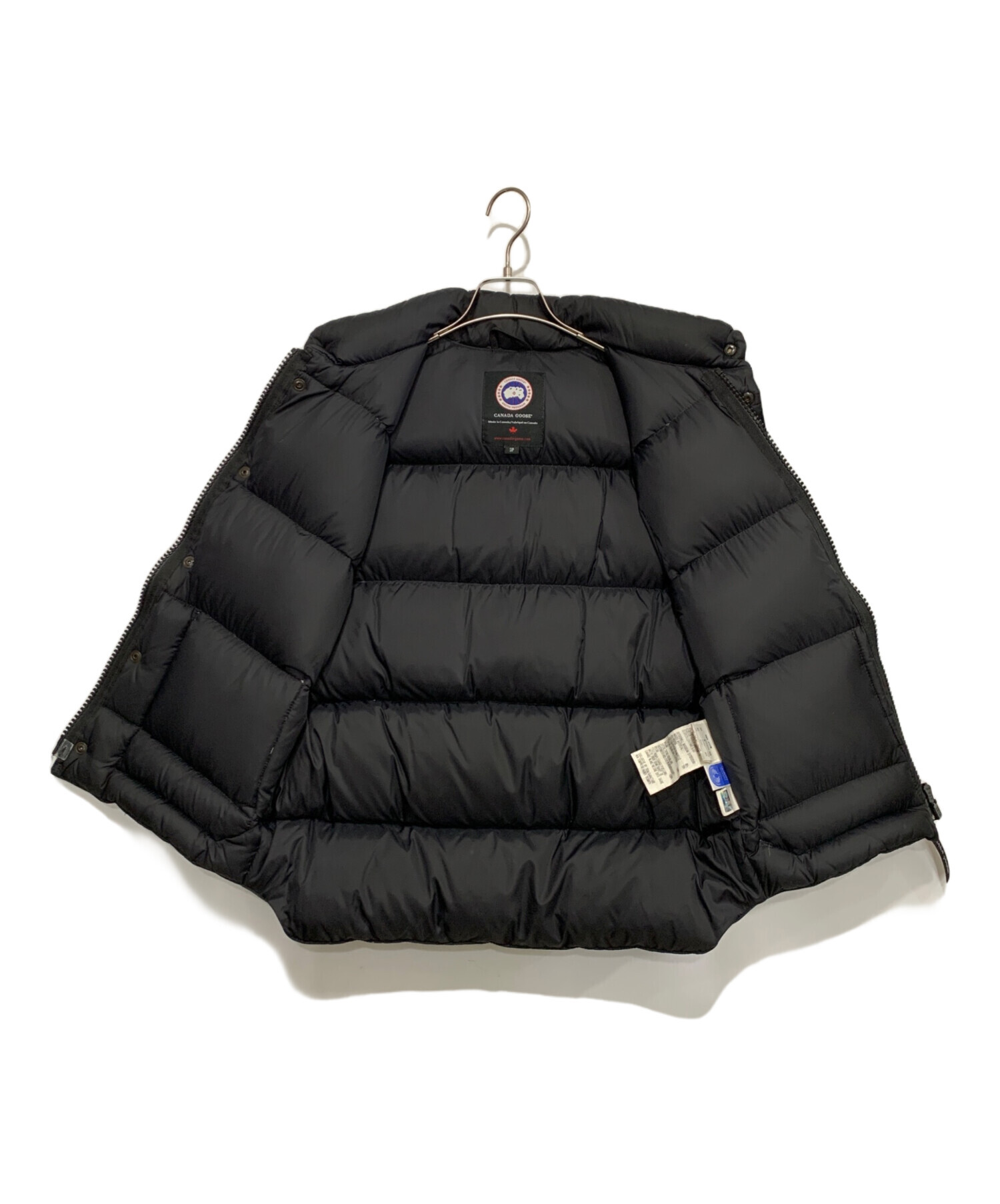 中古・古着通販】CANADA GOOSE (カナダグース) ダウンベスト ブラック