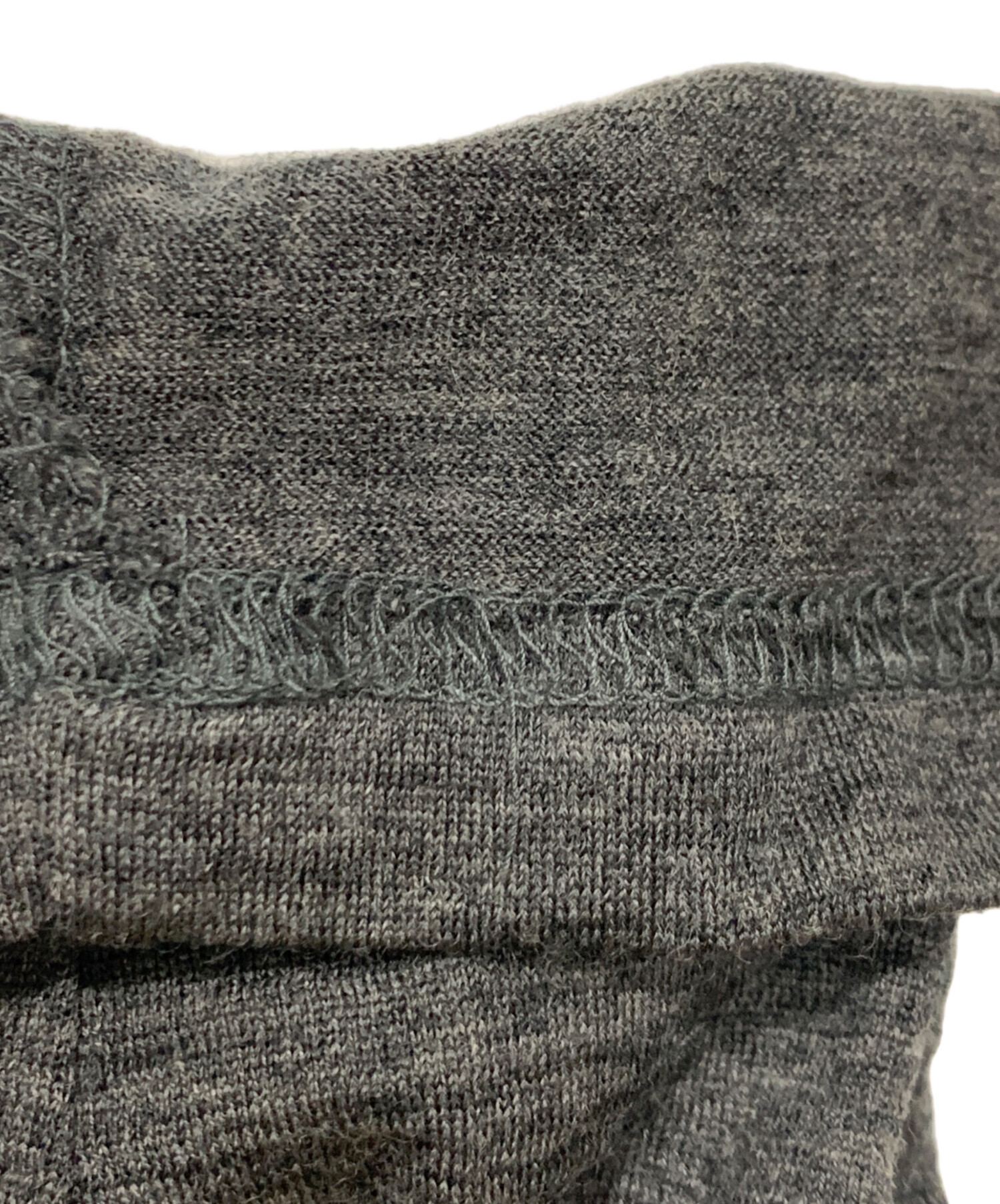 【未使用】BRIEFING フード付きセーター グレー ストレッチ ロゴ フーディー(中間着(セーター、トレーナー))|BRIEFING