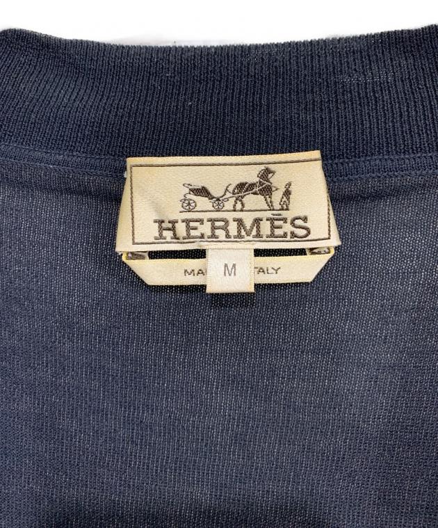 HERMÈS ネイビー 一枚仕立てソフトジャケット HERMÈS ネイビー 一枚仕立てソフトジャケット HERMES（ピーコート）の