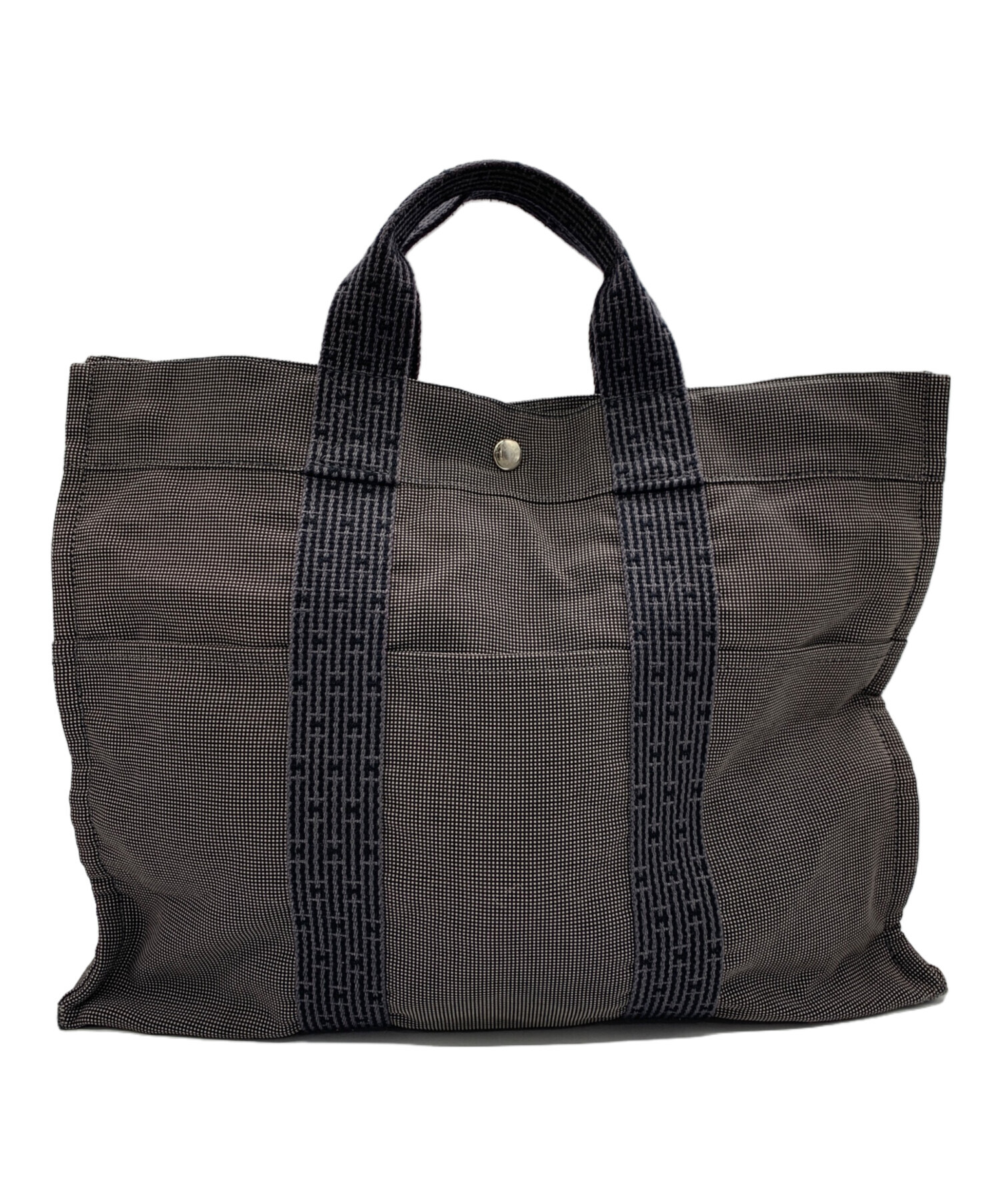 HERMES エルメス トートバッグ レディース 【古着】【中古】 中古・古着通販】HERMES (エルメス) トートバッグ グレー｜ブランド