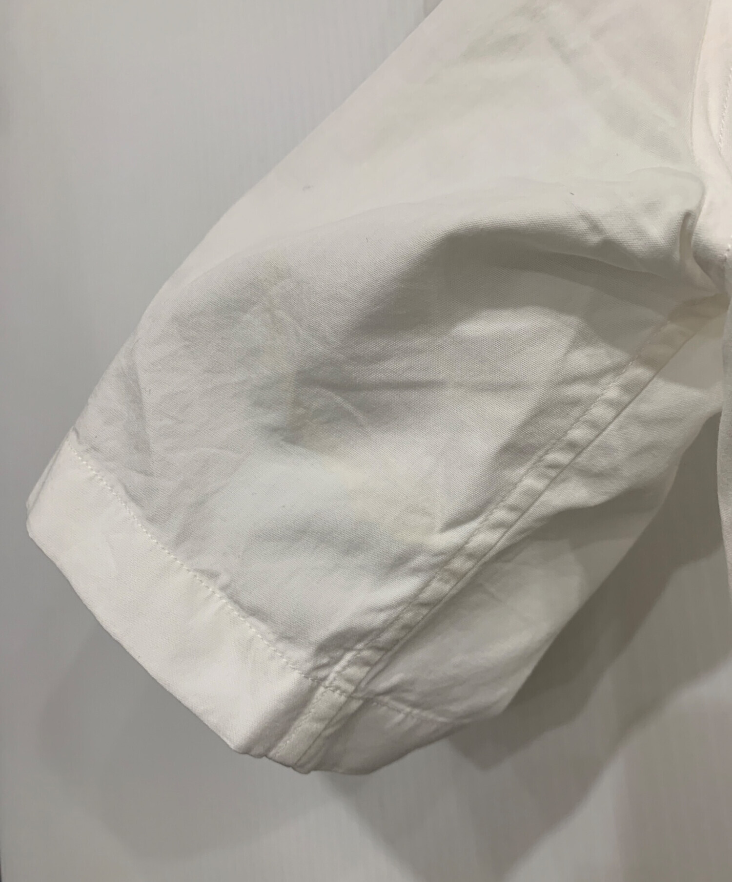 中古・古着通販】HERMES (エルメス) 半袖シャツ ホワイト サイズ:39