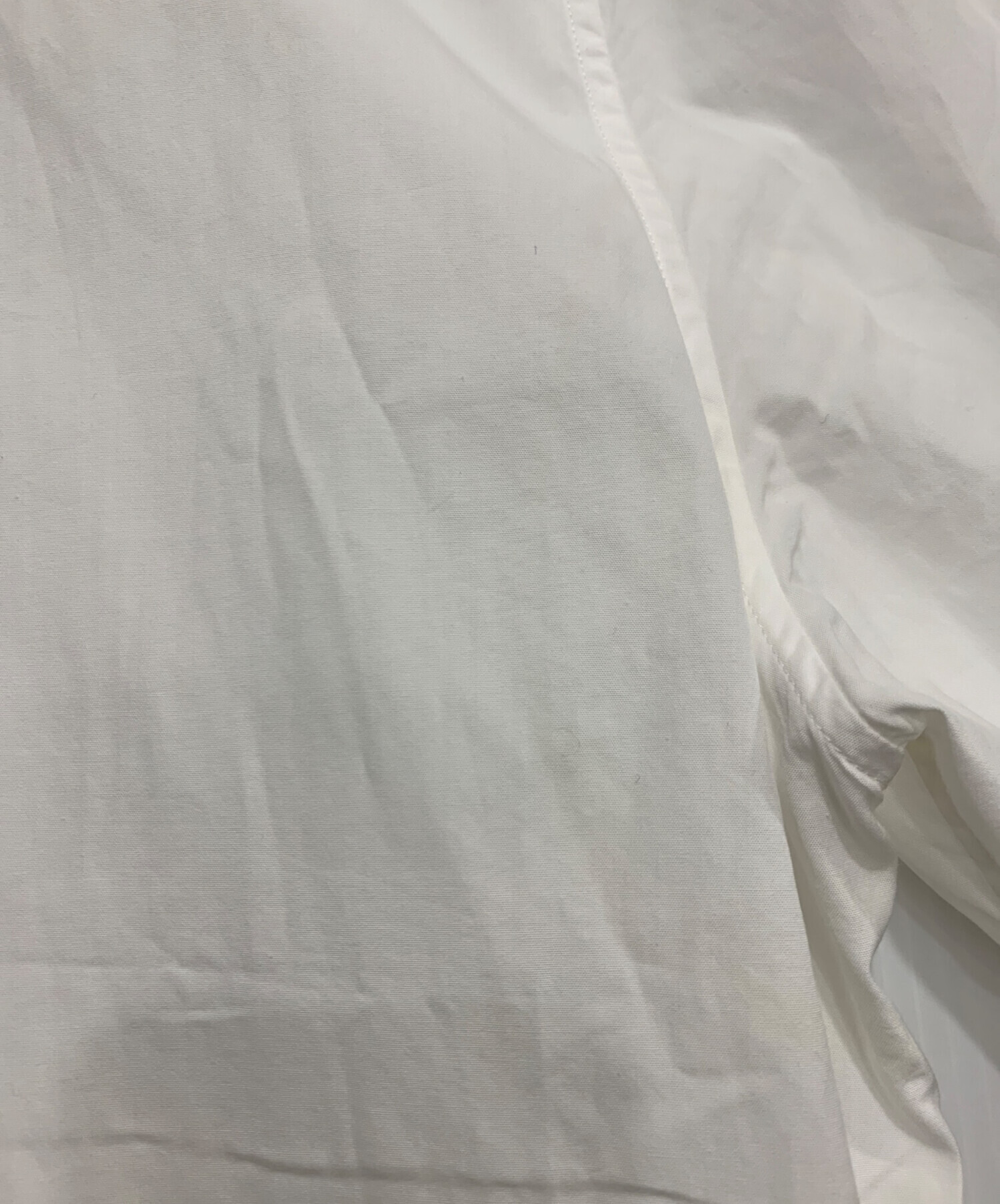 中古・古着通販】HERMES (エルメス) 半袖シャツ ホワイト サイズ:39