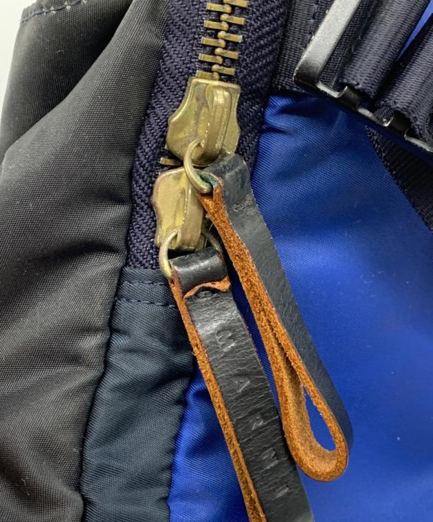 中古・古着通販】PORTER (ポーター) MARNI (マルニ) クラッチバッグ