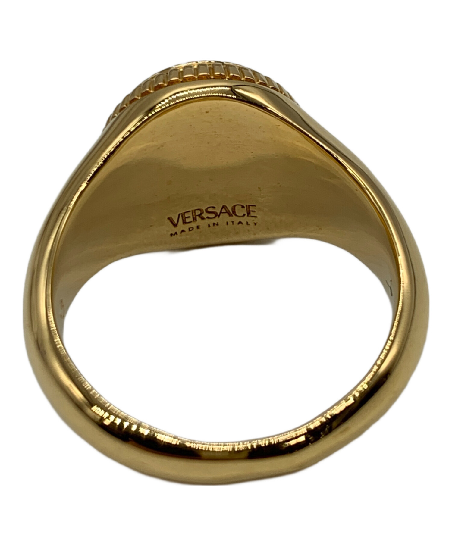 中古・古着通販】VERSACE (ヴェルサーチェ) リング ゴールドカラー