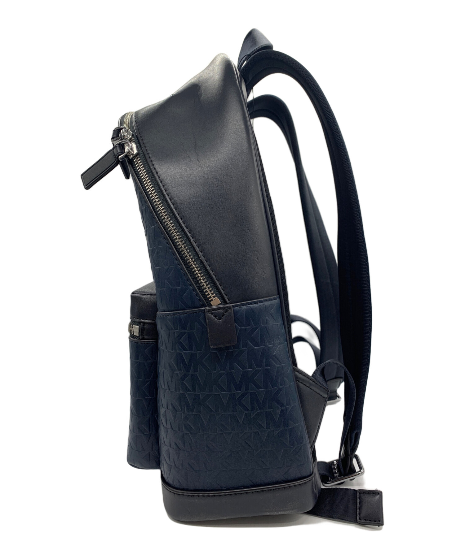 【未使用品】マイケルコース CARA バックパック スモール ネイビー 中古・古着通販】MICHAEL KORS (マイケル・コース) リュック ブラック