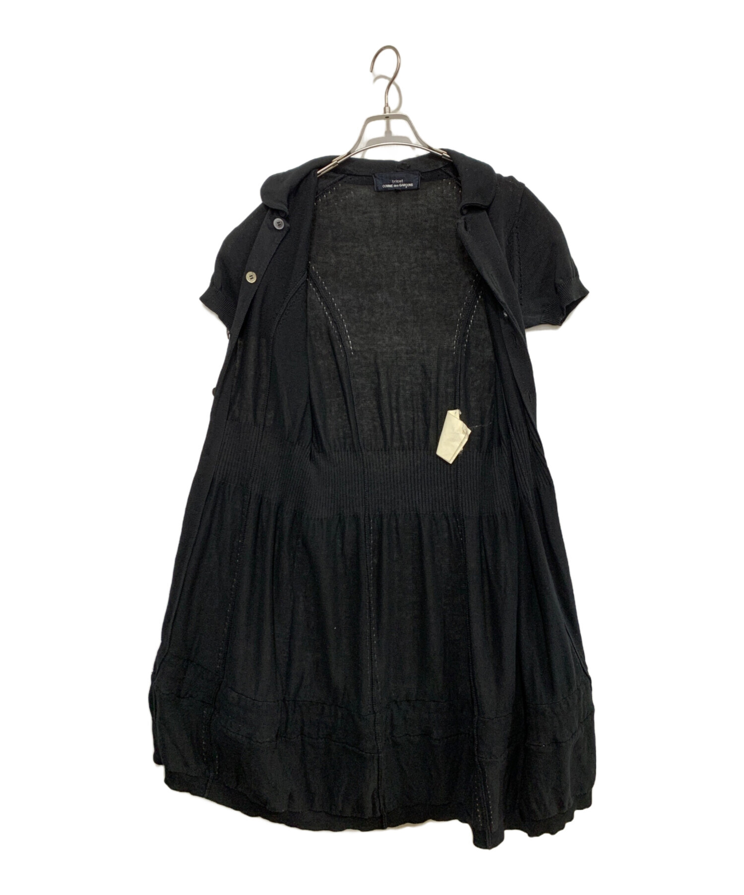 ［美品］tricot COMME des GARCONS 半袖ワンピース 中古・古着通販】tricot COMME des GARCONS (トリココムデギャルソン