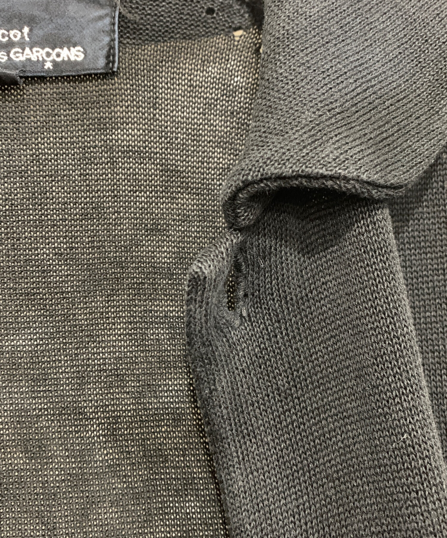 ［美品］tricot COMME des GARCONS 半袖ワンピース 中古・古着通販】tricot COMME des GARCONS (トリココムデギャルソン