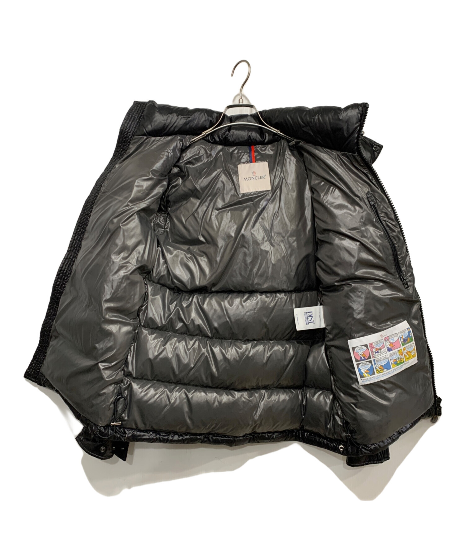 MONCLER ダウンジャケット　サイズ160 ヴィンテージ 中古・古着通販】MONCLER (モンクレール) ダウンジャケット ブラック