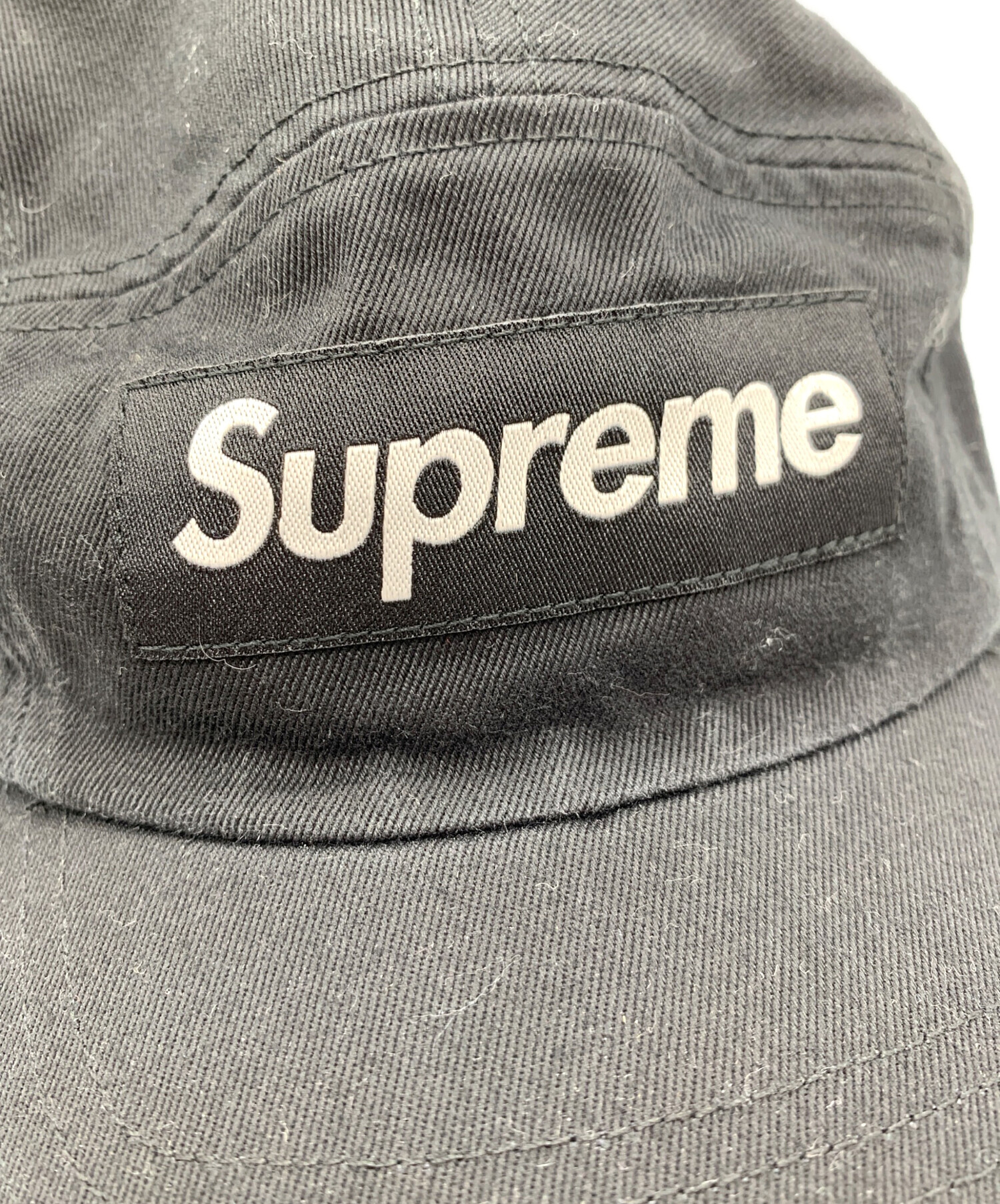 中古・古着通販】Supreme (シュプリーム) キャップ ブラック｜ブランド