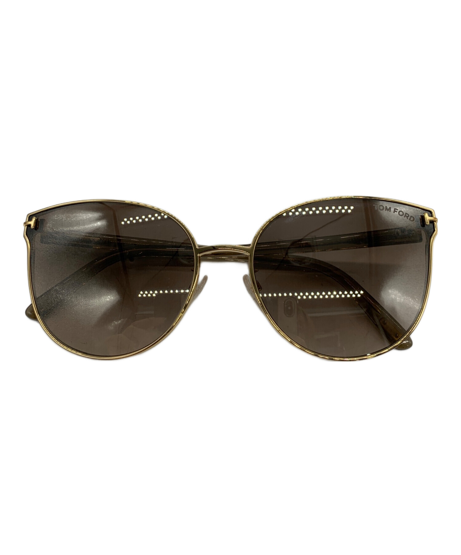 中古・古着通販】TOM FORD (トムフォード) サングラス ゴールド