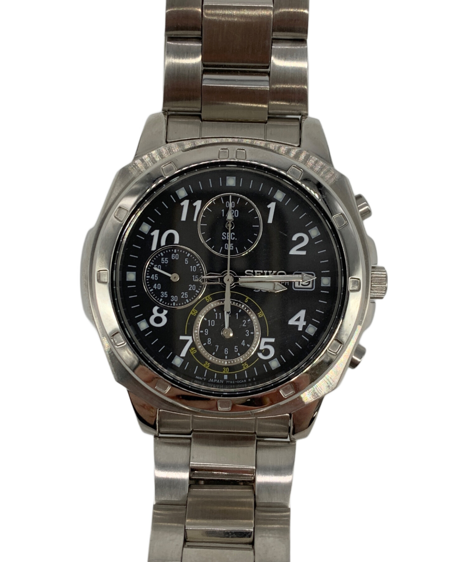 中古・古着通販】SEIKO (セイコー) 腕時計 ブラック｜ブランド・古着