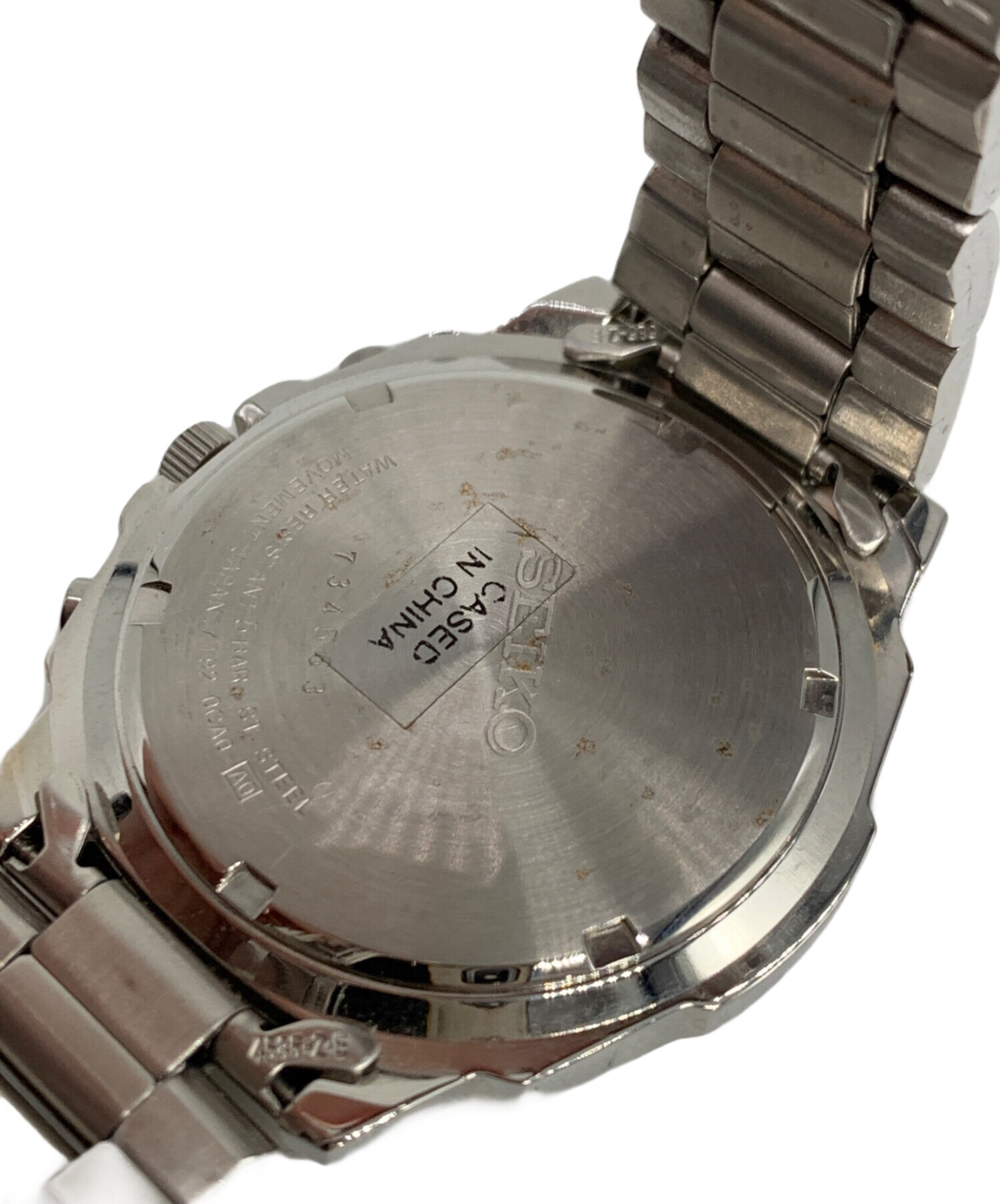 中古・古着通販】SEIKO (セイコー) 腕時計 ブラック｜ブランド・古着