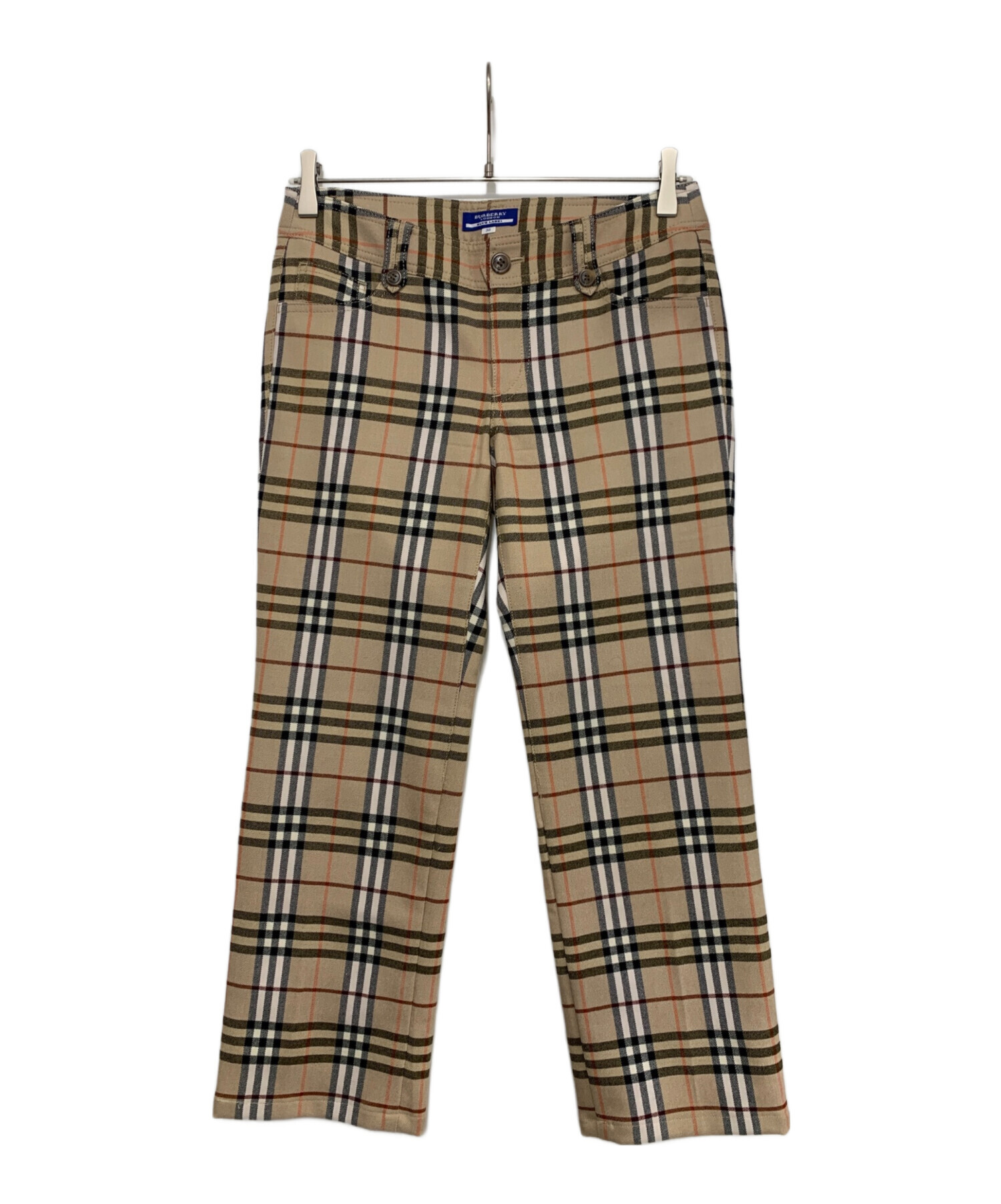 最終値下げ‼️新品未使用タグ付き】BURBERRYブルーレーベル、パンツ38 中古・古着通販】BURBERRY BLUE LABEL (バーバリー ブルー レーベル