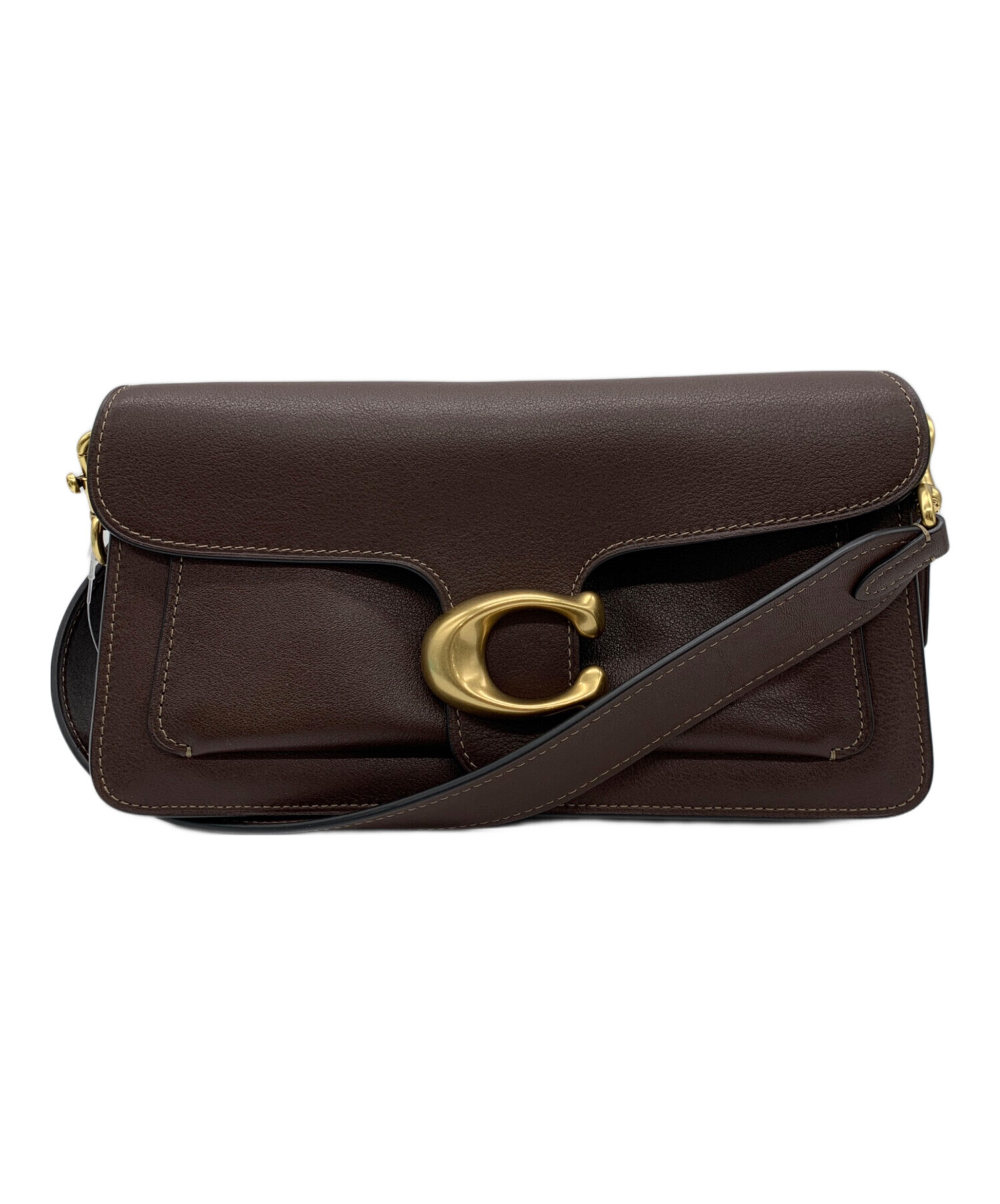 中古・古着通販】COACH (コーチ) ショルダーバッグ ブラウン｜ブランド