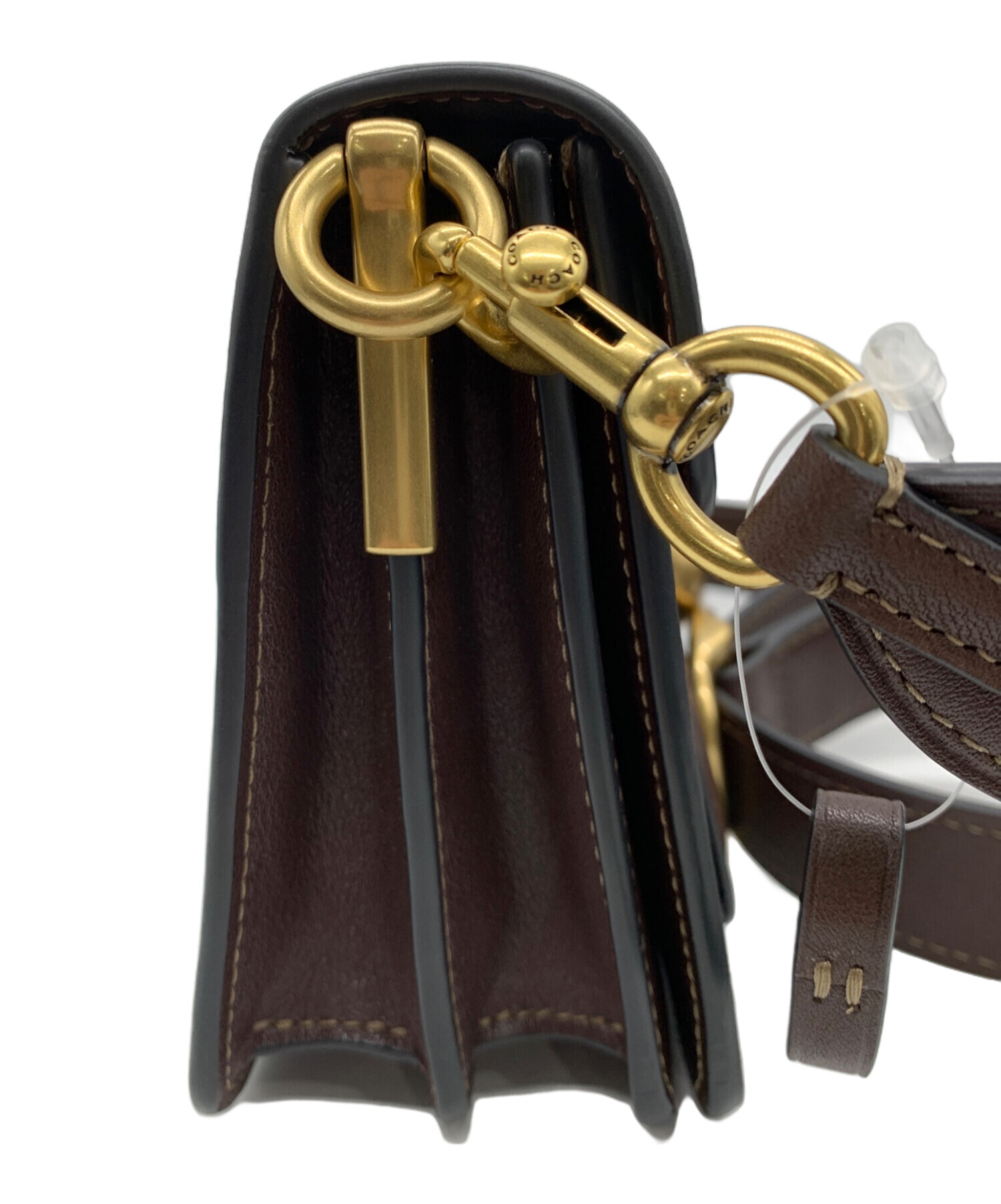 中古・古着通販】COACH (コーチ) ショルダーバッグ ブラウン｜ブランド