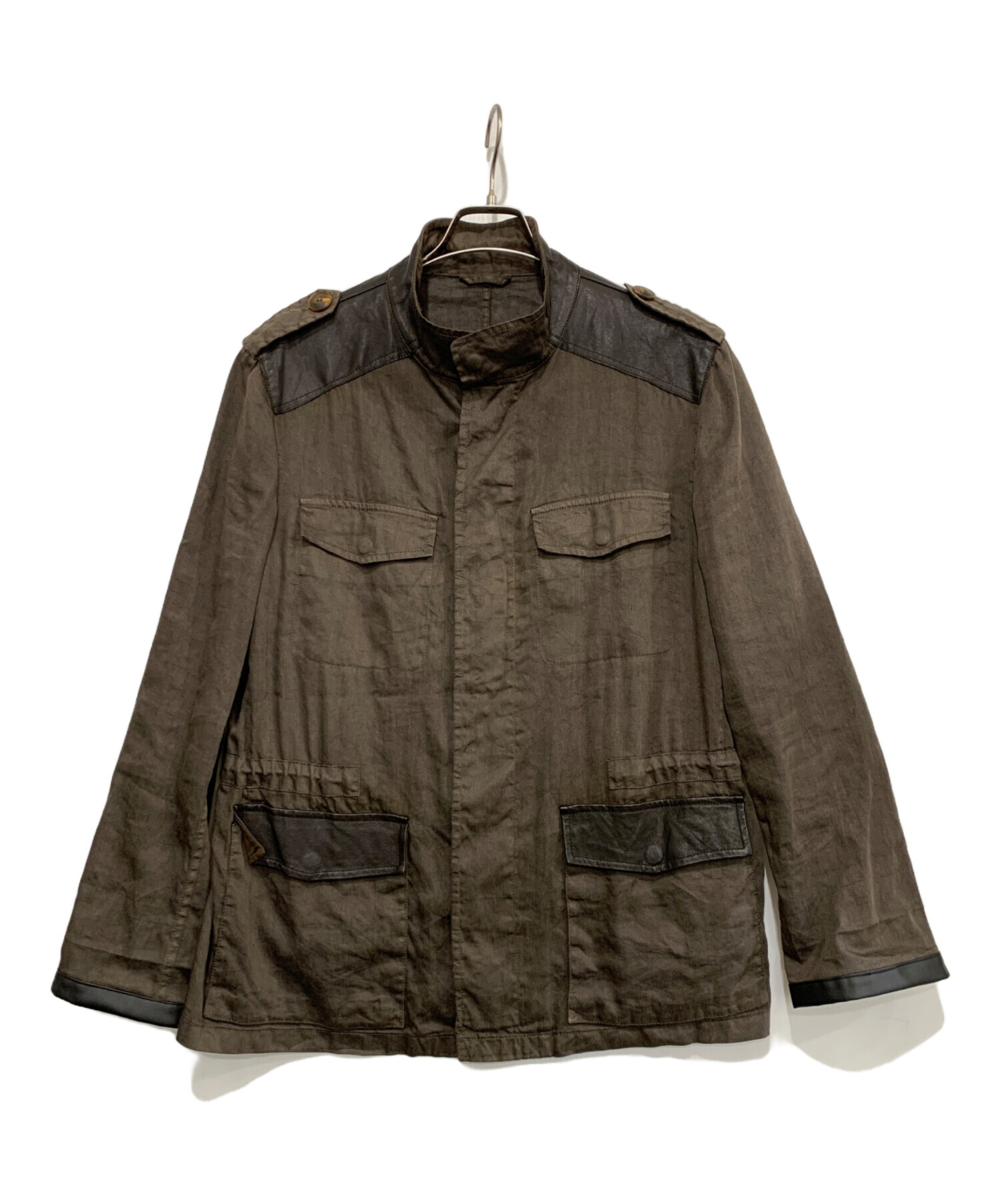 中古・古着通販】ETRO (エトロ) シャツジャケット ブラウン サイズ:M