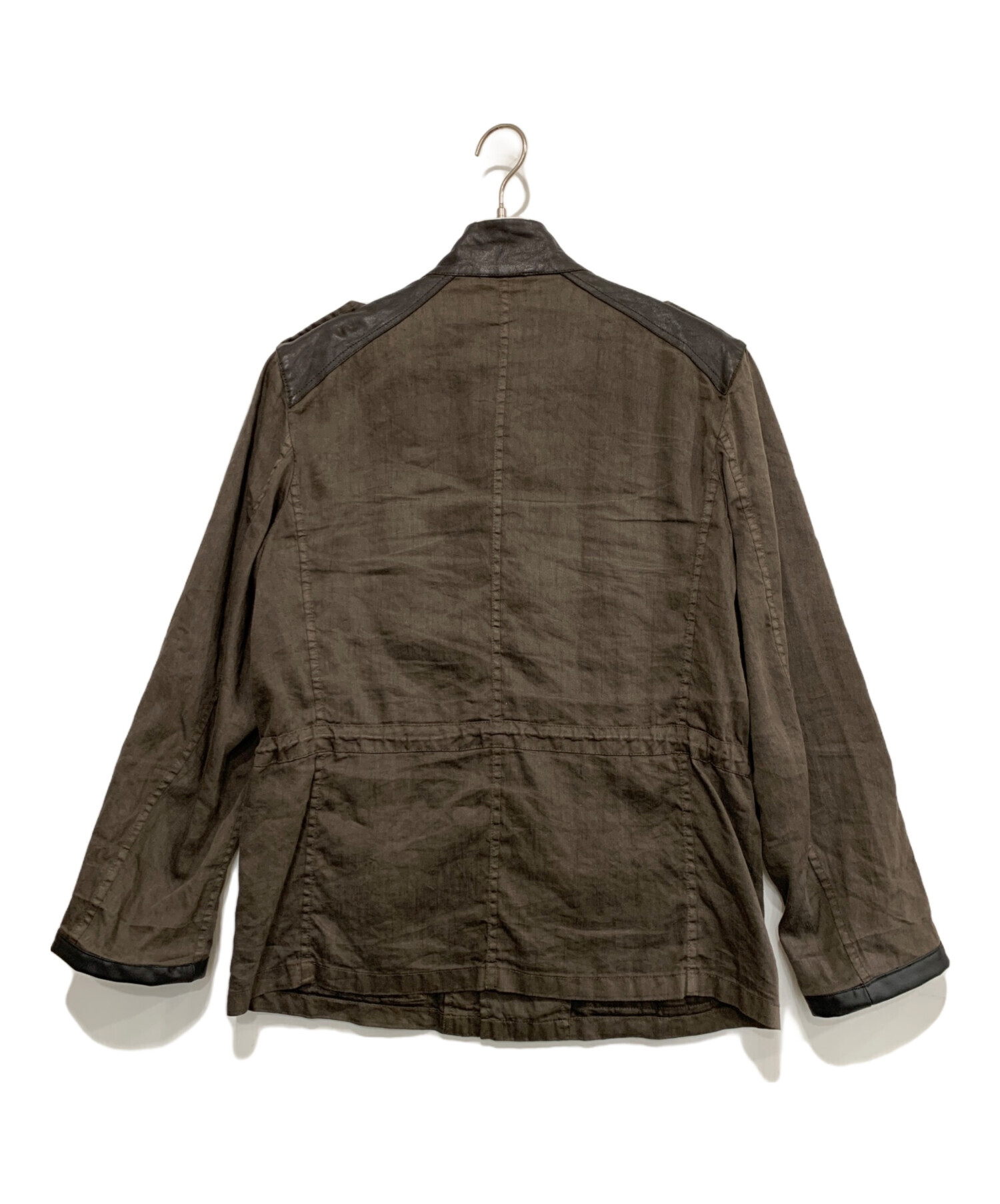 中古・古着通販】ETRO (エトロ) シャツジャケット ブラウン サイズ:M 